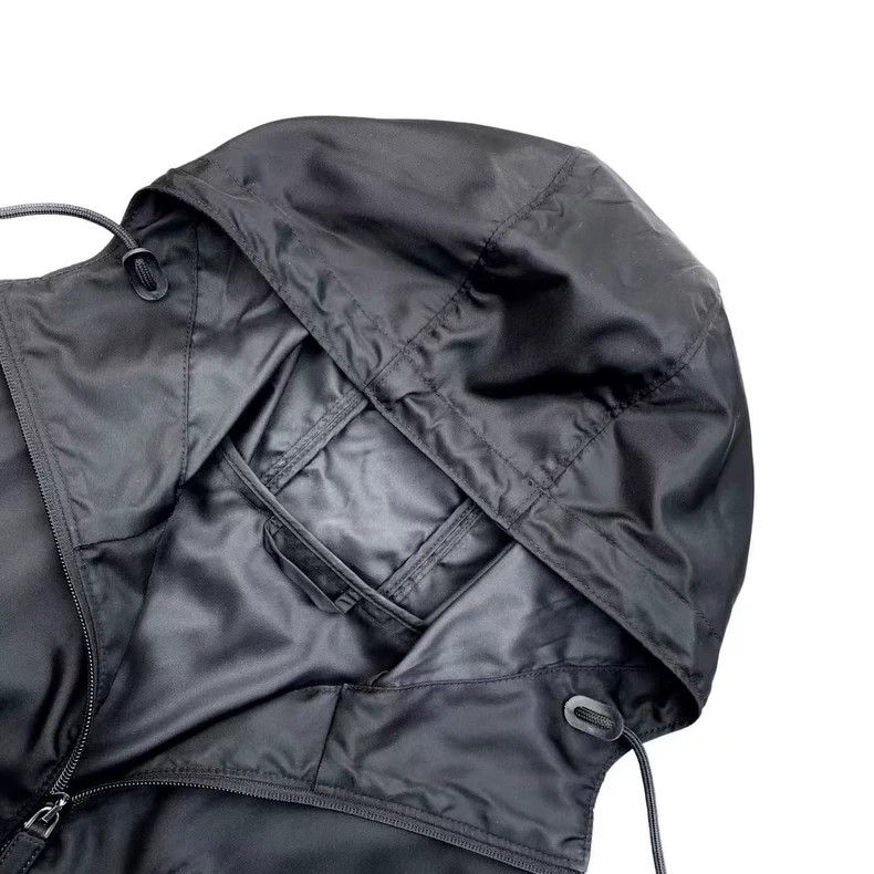 Prada Prada Iron triangle logo black nylon windbreaker jacket Size US XS / EU 42 / 0 - 3 Thumbnail