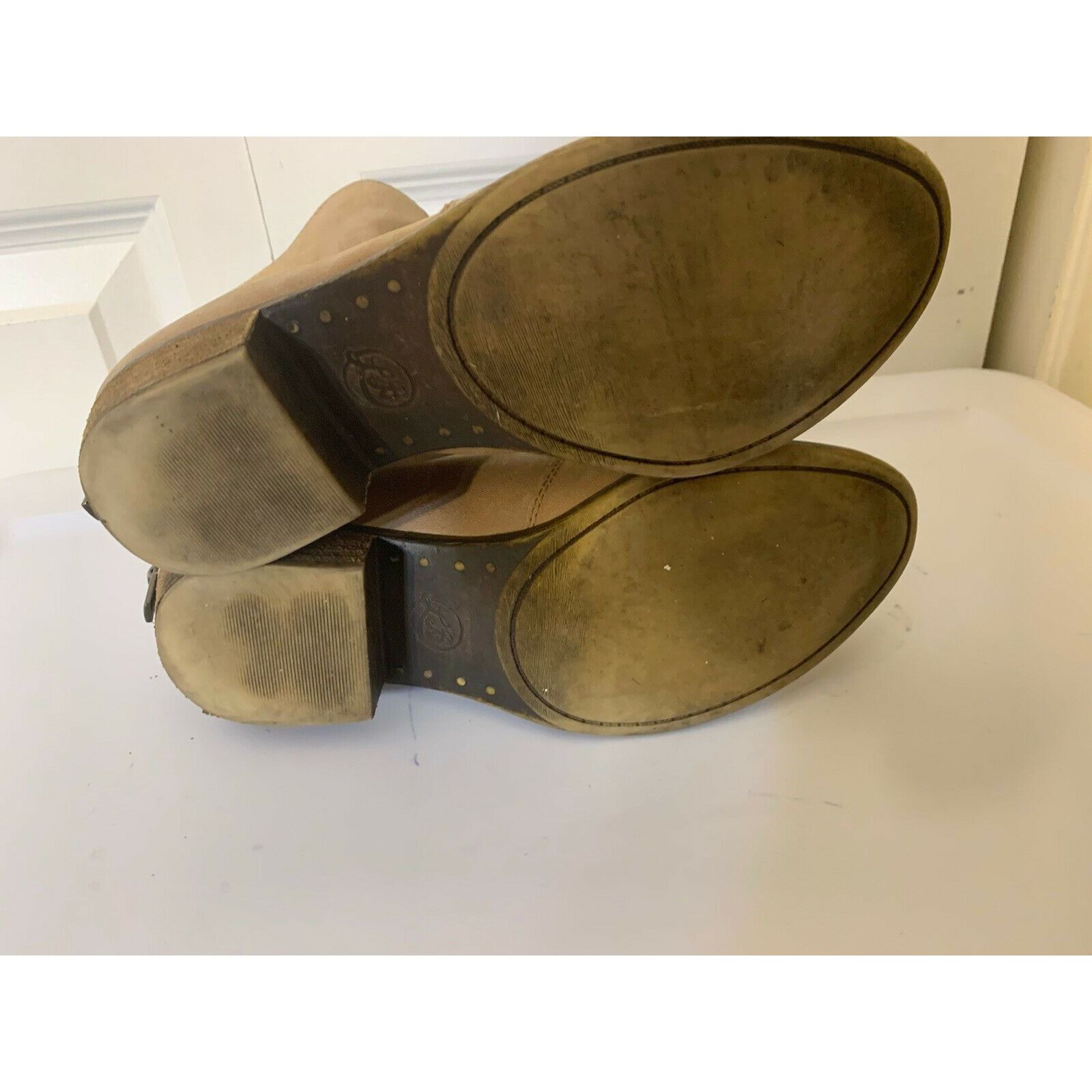 Lucky Brand Lucky Brand LP Binus Almond Toe Leather Booties Sz 7M Size US 7 / IT 37 - 9 Thumbnail