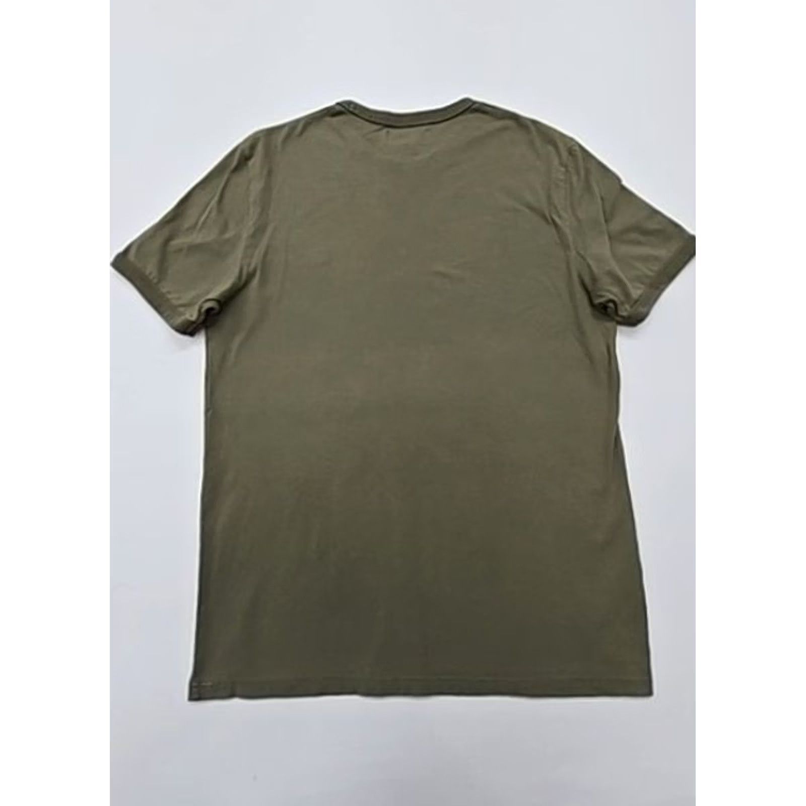 Fred Perry Fred Perry Mens Olive Green Logo T-Shirt Size M Regular Size US M / EU 48-50 / 2 - 2 Thumbnail