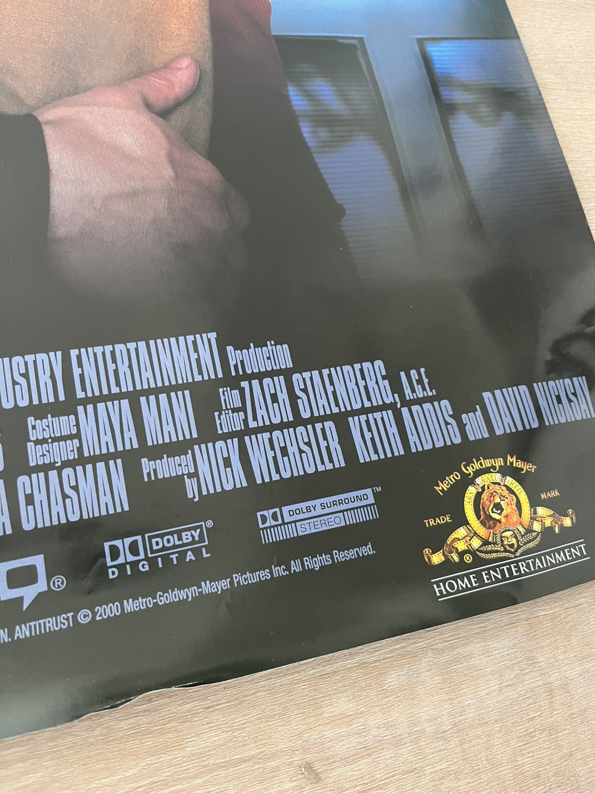 Vintage Vintage 2000 AntiTrust Official Movie promo Poster Size ONE SIZE - 3 Thumbnail