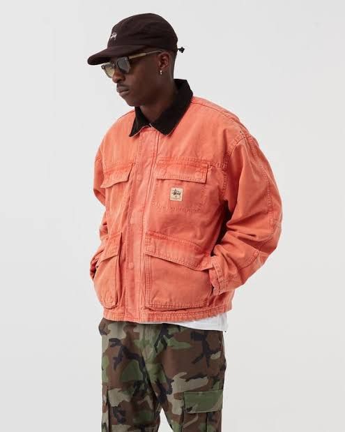 Stussy STUSSY canvas washed jacket Size US M / EU 48-50 / 2 - 1 Thumbnail