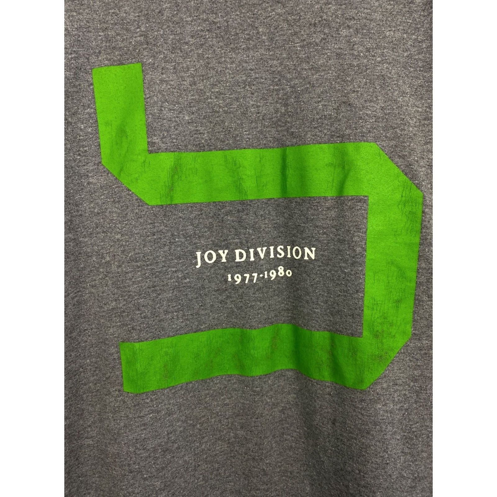 Vintage VINTAGE Joy Division T-Shirt Rock Band 1977 1980 Gray M Mens Shirt Short Sleeve Unisex? Size US M / EU 48-50 / 2 - 4 Thumbnail