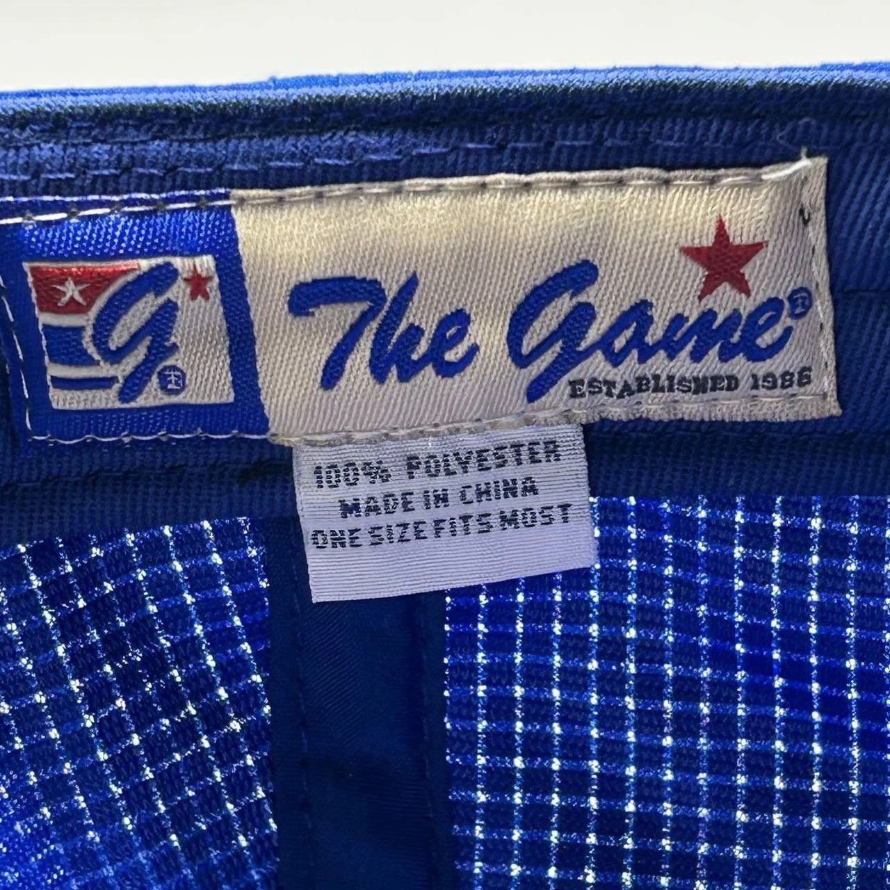 The Game Golfer Legends Hat Men Blue The Game Strap Back Cap New Size ONE SIZE - 6 Thumbnail