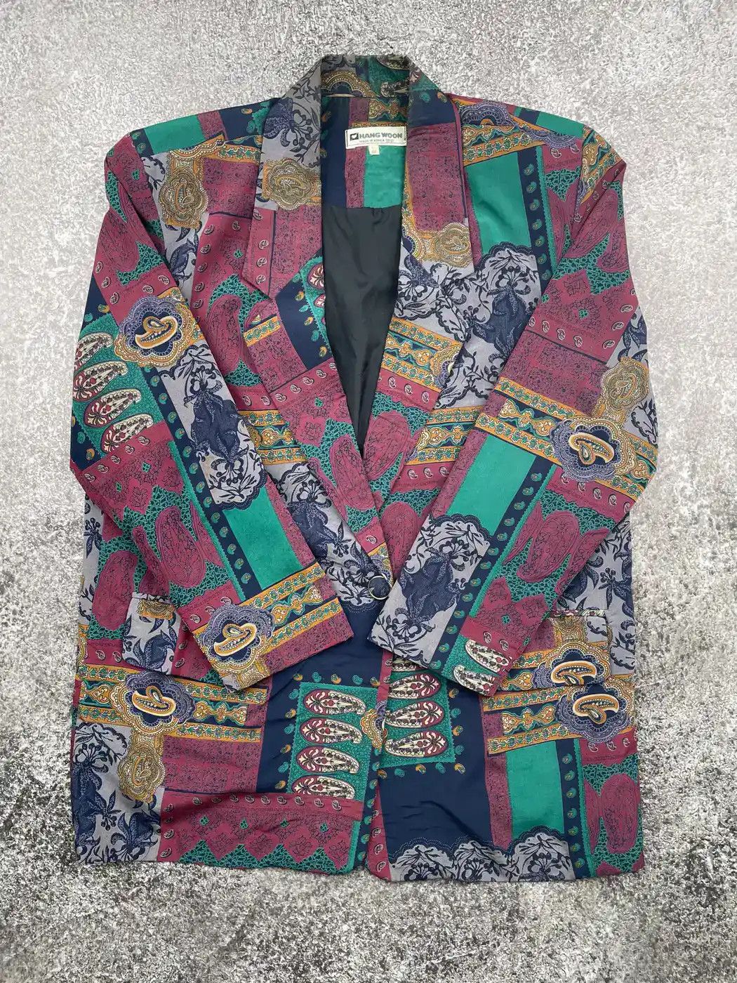 image of Avant Garde x Vintage Hang Woon Vintage Japanese Blazer Jacket, Men's (Size Medium)