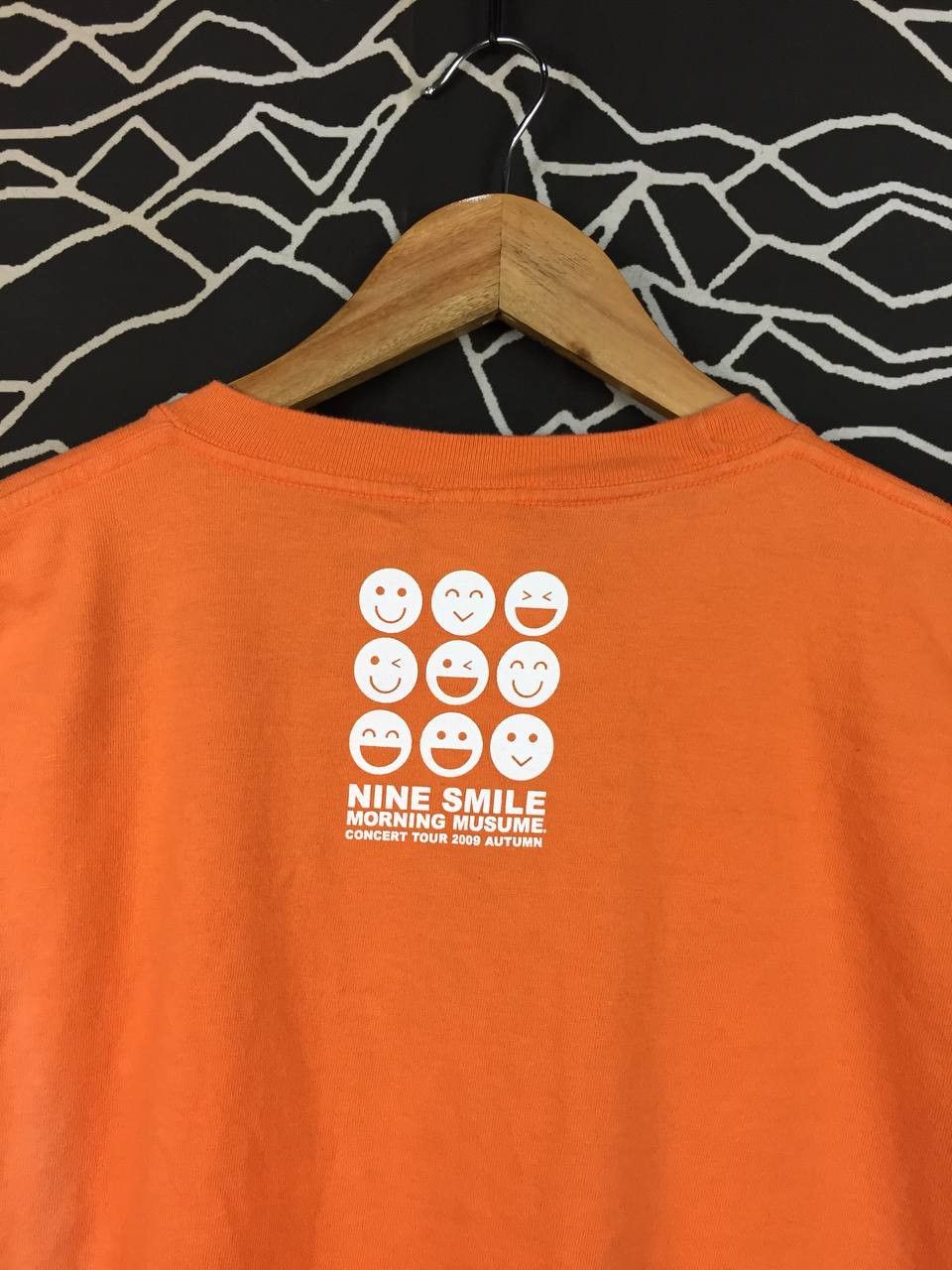 Band Tees Morning Musume Eri Kamei Nine Smile 2009 Autumn Tour Tee Size US L / EU 52-54 / 3 - 10 Thumbnail