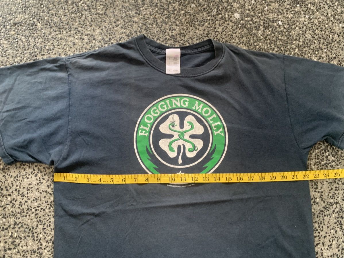 Band Tees × Vintage Vintage 2003 Logging Molly Punk Rock Band T shirt Size US L / EU 52-54 / 3 - 8 Thumbnail
