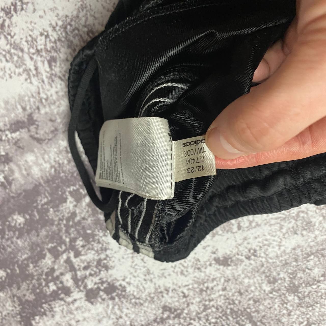 Adidas Baggy Track Pants Hype Black