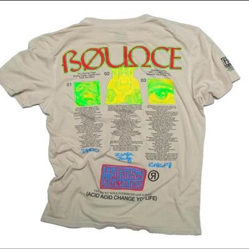 Flatbush Zombies × Rap Tees FLATBUSH ZOMBIES PSYCHO-ACTIVE 2.0 T-SHIRT Size US XXL / EU 58 / 5 - 2 Thumbnail