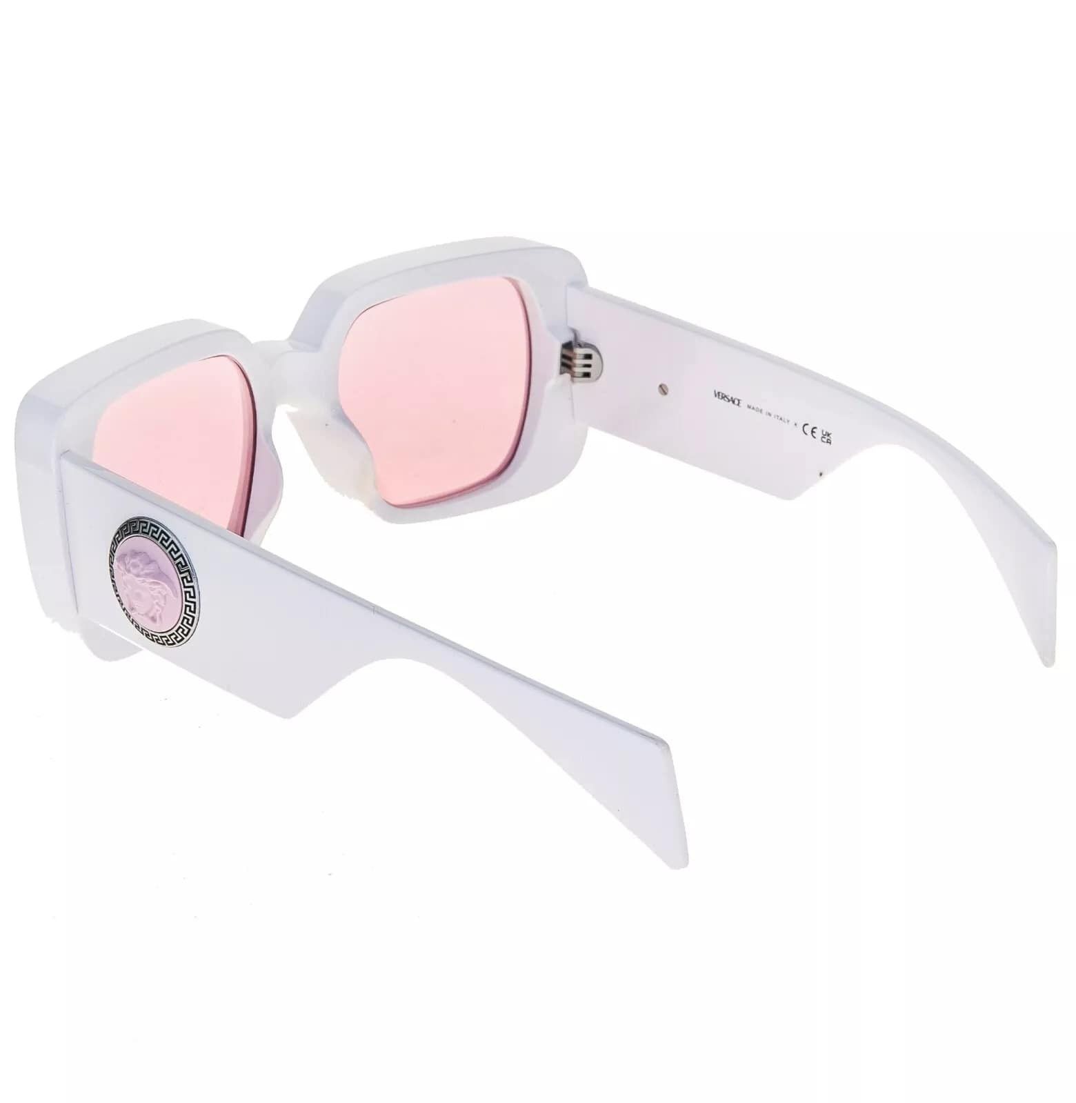 Versace VERSACE MEDUSA MEDALLION 4473 White VE4473 Unisex Sunglass Size ONE SIZE - 2 Thumbnail