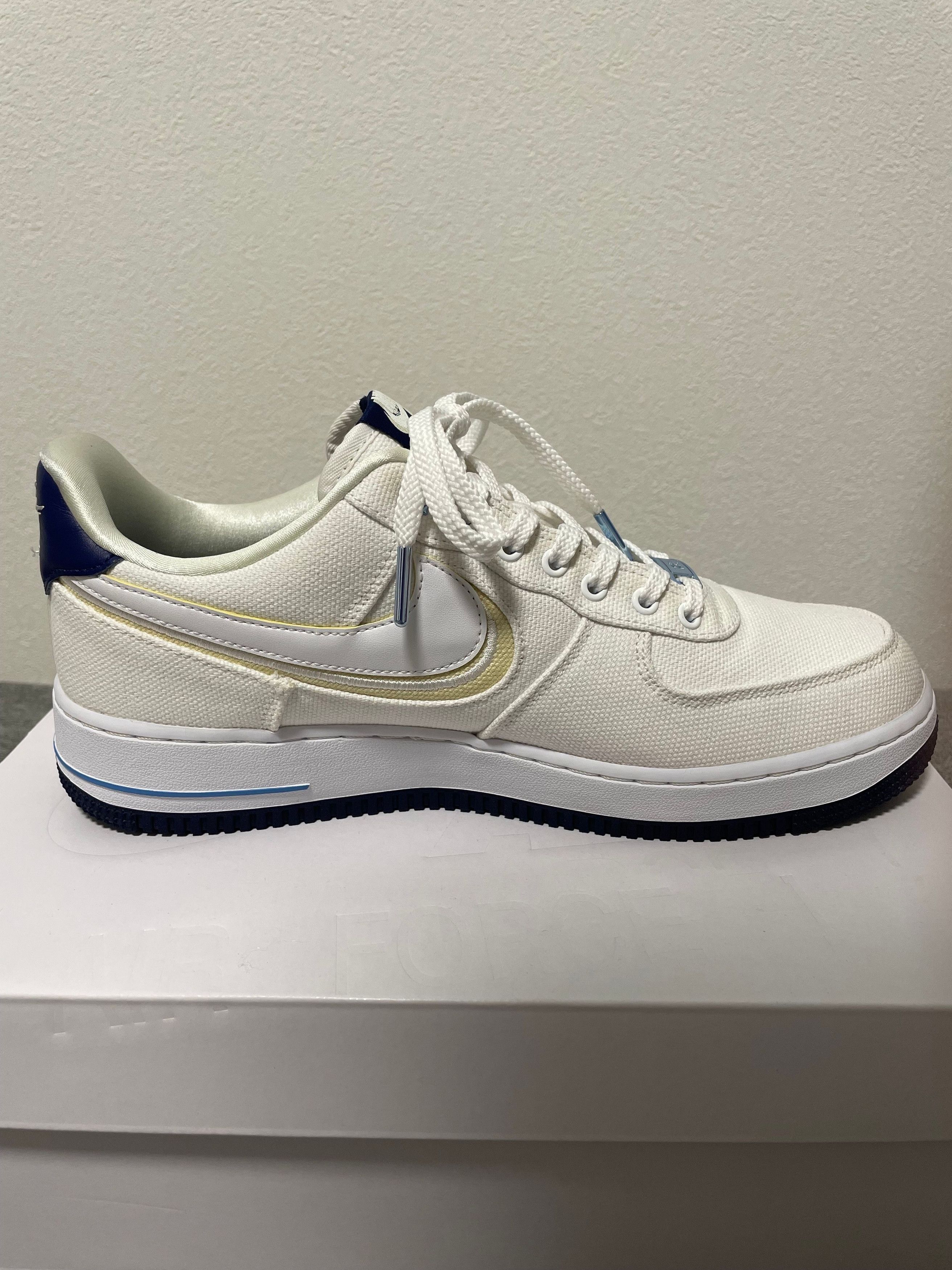 Nike Nike Air Force 1 Low PRM "Blue Void" Size US 10.5 / EU 43-44 - 7 Thumbnail