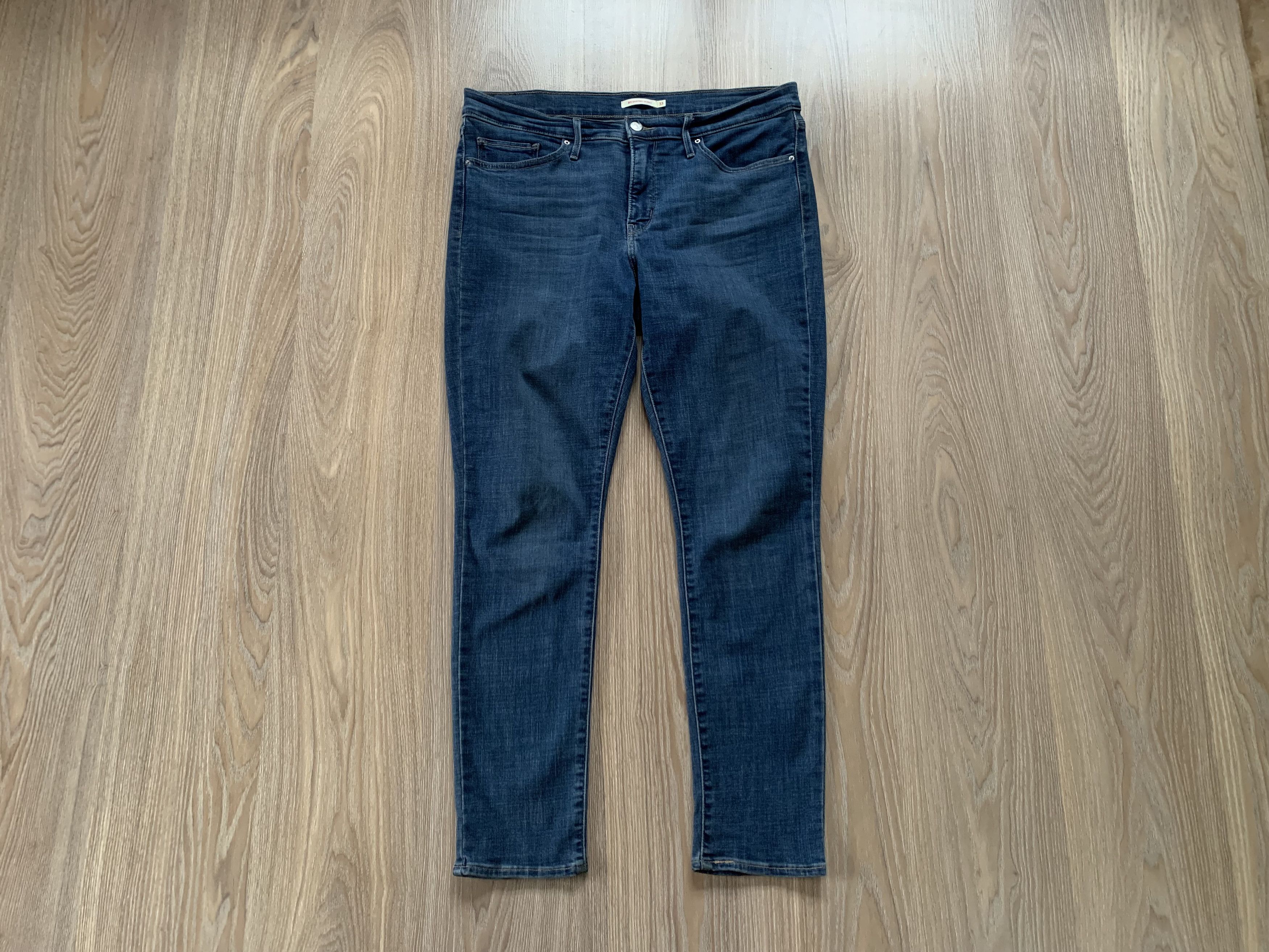 Levis 311 Blue Skinny Jeans