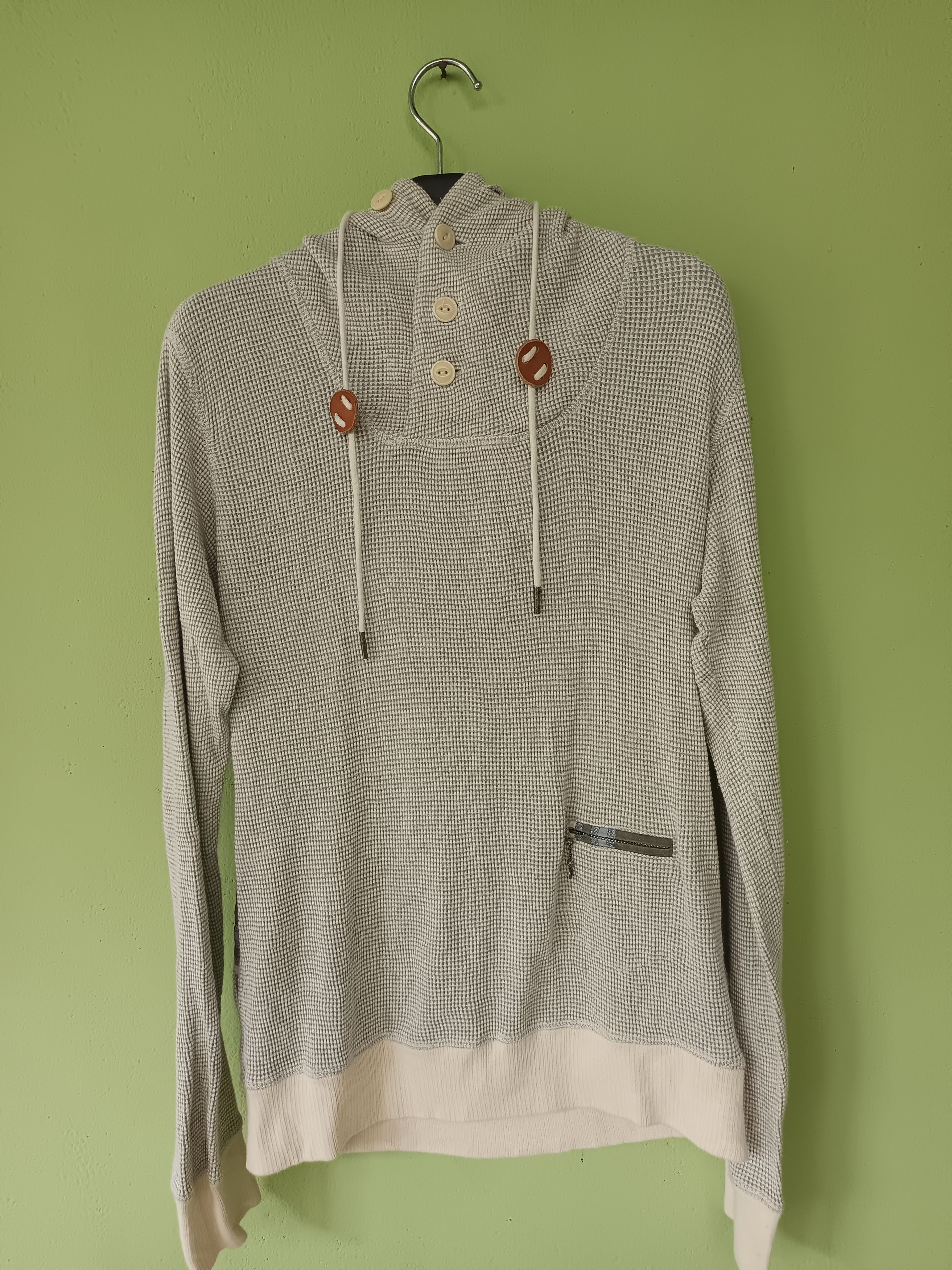 Diesel DIESEL-CO. Hoodie Slim Fit Waffle Knit Sweatshirt Jumper Size US L / EU 52-54 / 3 - 23 Thumbnail