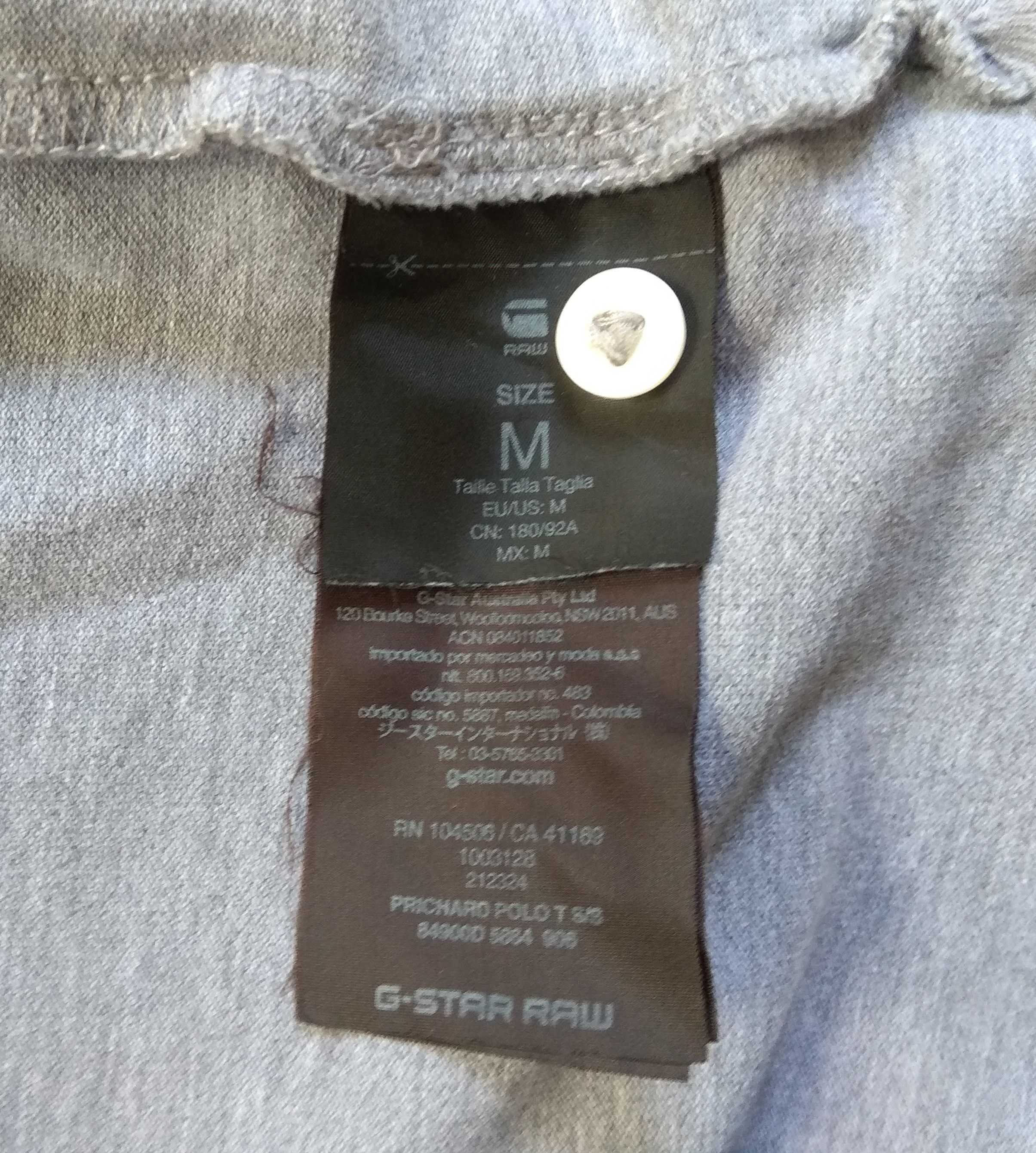 G-Star G-Star Raw Prichard Polo sz M Size US M / EU 48-50 / 2 - 6 Thumbnail