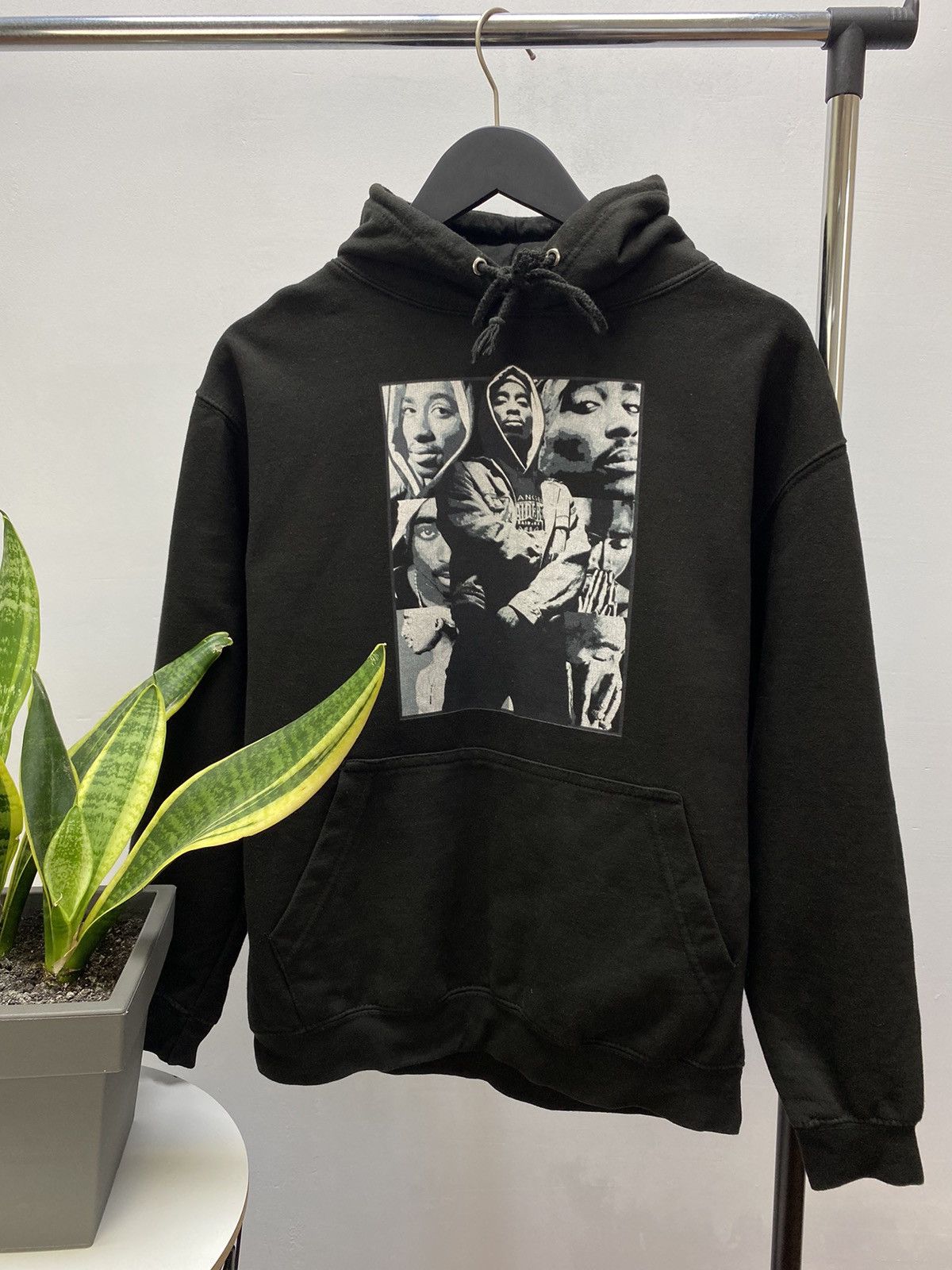 Band Tees × Rap Tees 2Pac Rap Hoodie Tupac Hip Hop Style Shakur Makavelli Size US M / EU 48-50 / 2 - 1 Thumbnail
