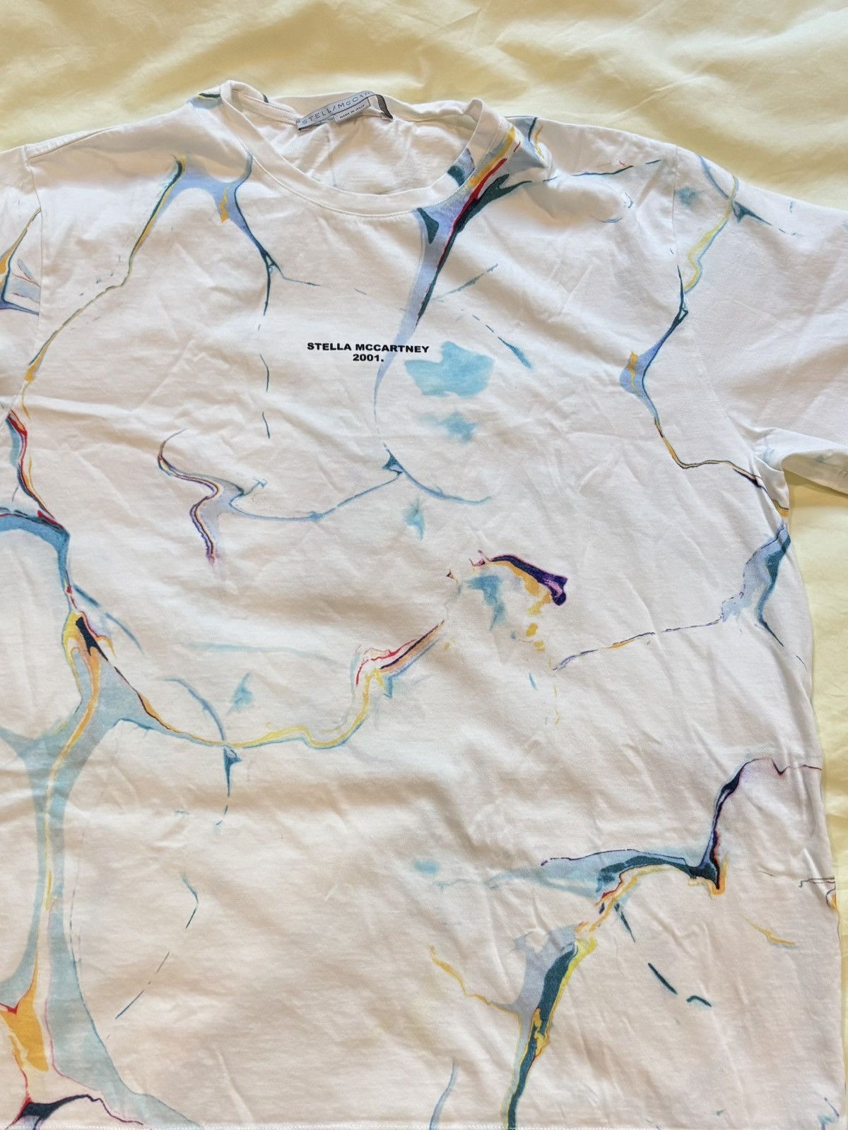 Stella McCartney Stella Mccartney Tie Dye Graphic T Shirt Size XS / US 0-2 / IT 36-38 - 8 Thumbnail