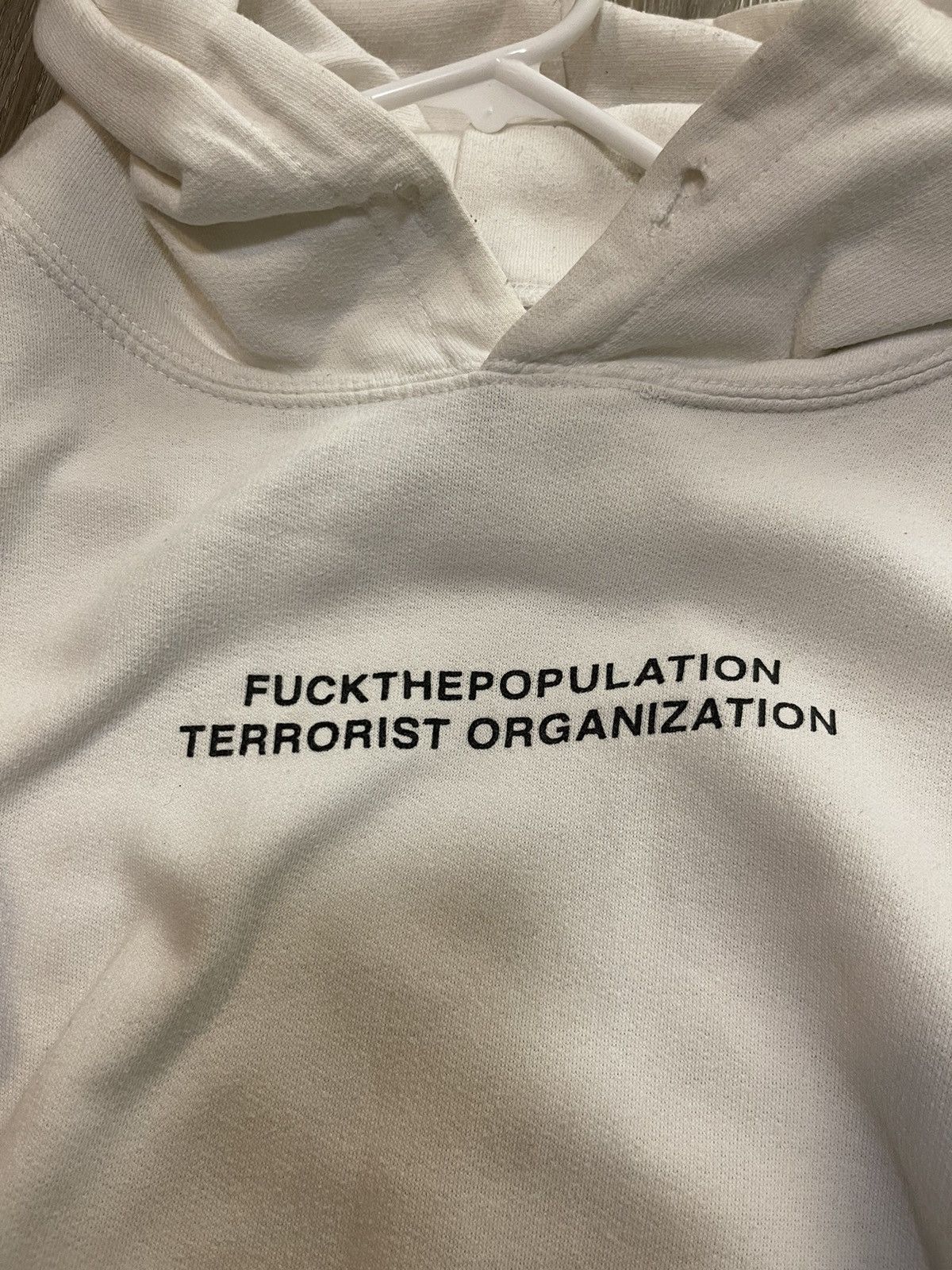 Fuck The Population Original FTP Terrorist Organization Screenprint Hoodie Size US L / EU 52-54 / 3 - 1 Thumbnail