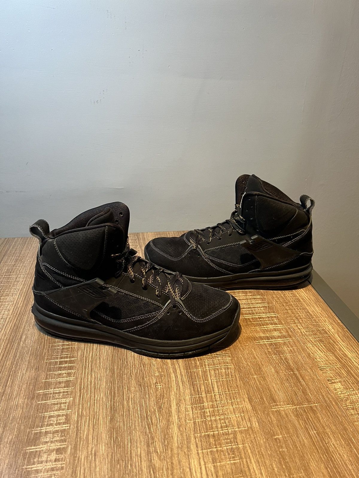 Jordan Brand Jordan Sample Flight 45 High Max Basketball Black Size 9 Size US 9 / EU 42 - 2 Thumbnail