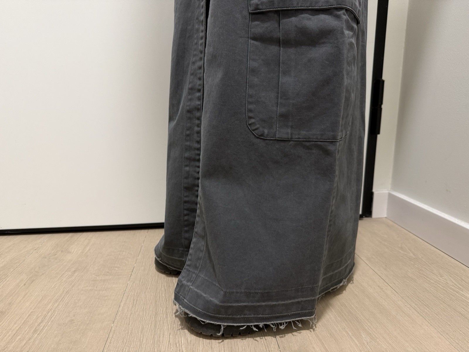 Vintage Jerry Hall vintage cargo y2k swag Long Skirt Pocket 2000`s Size 25" / US 0 / IT 36 - 11 Thumbnail