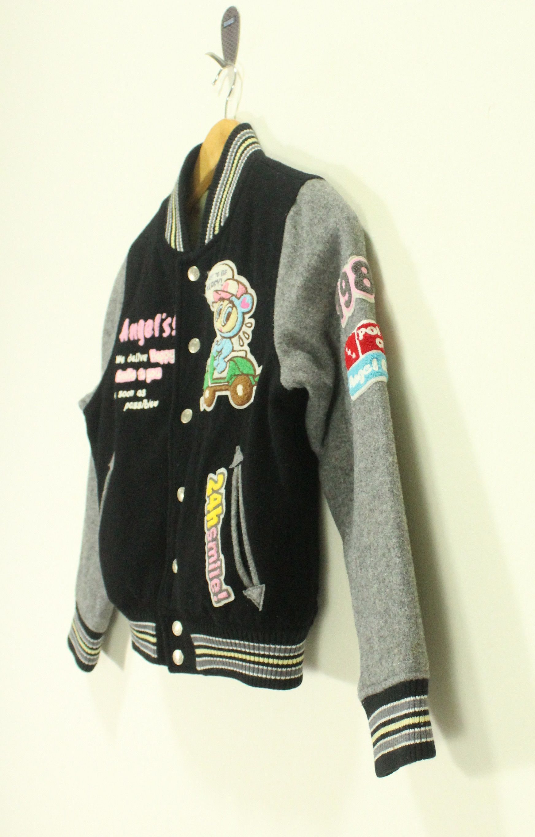 Angel Blue Vintage ANGEL BLUE Jacket Varsity Bombers Size S for TWEEN Size US S / EU 44-46 / 1 - 10 Thumbnail