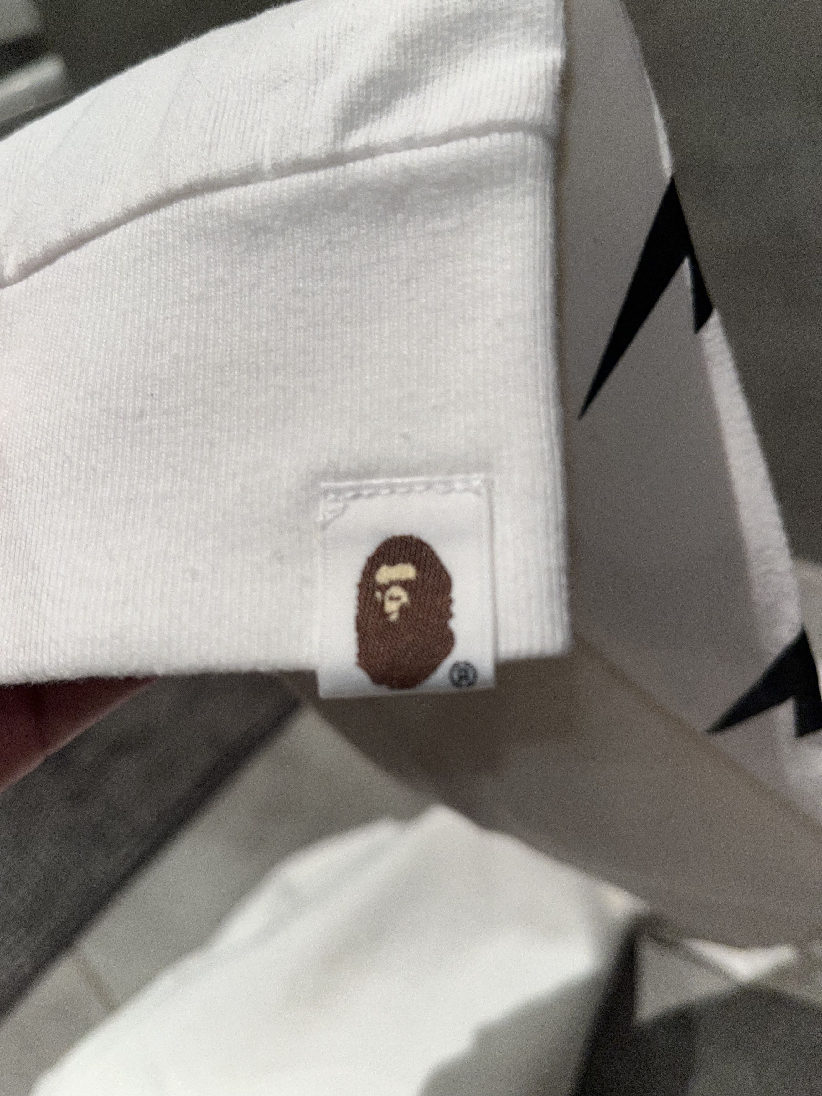Bape Multi Logo Long Sleeve Tee Size US M / EU 48-50 / 2 - 5 Thumbnail