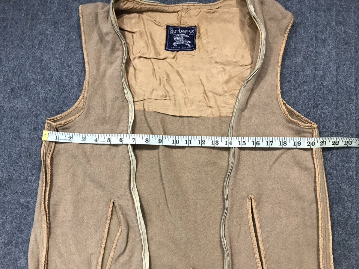 Burberry 90s Burberrys Nova Checked Wool Inner Trench Inner Replace Size M / US 6-8 / IT 42-44 - 8 Thumbnail