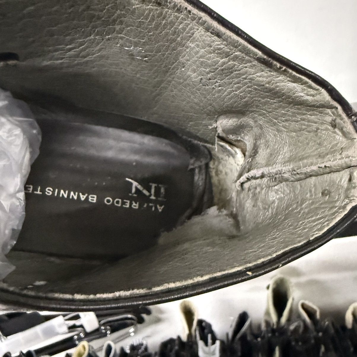 Dirk Bikkembergs Archive Japan// Alfredo Bannister Leather Boots Size US 9 / EU 42 - 9 Thumbnail