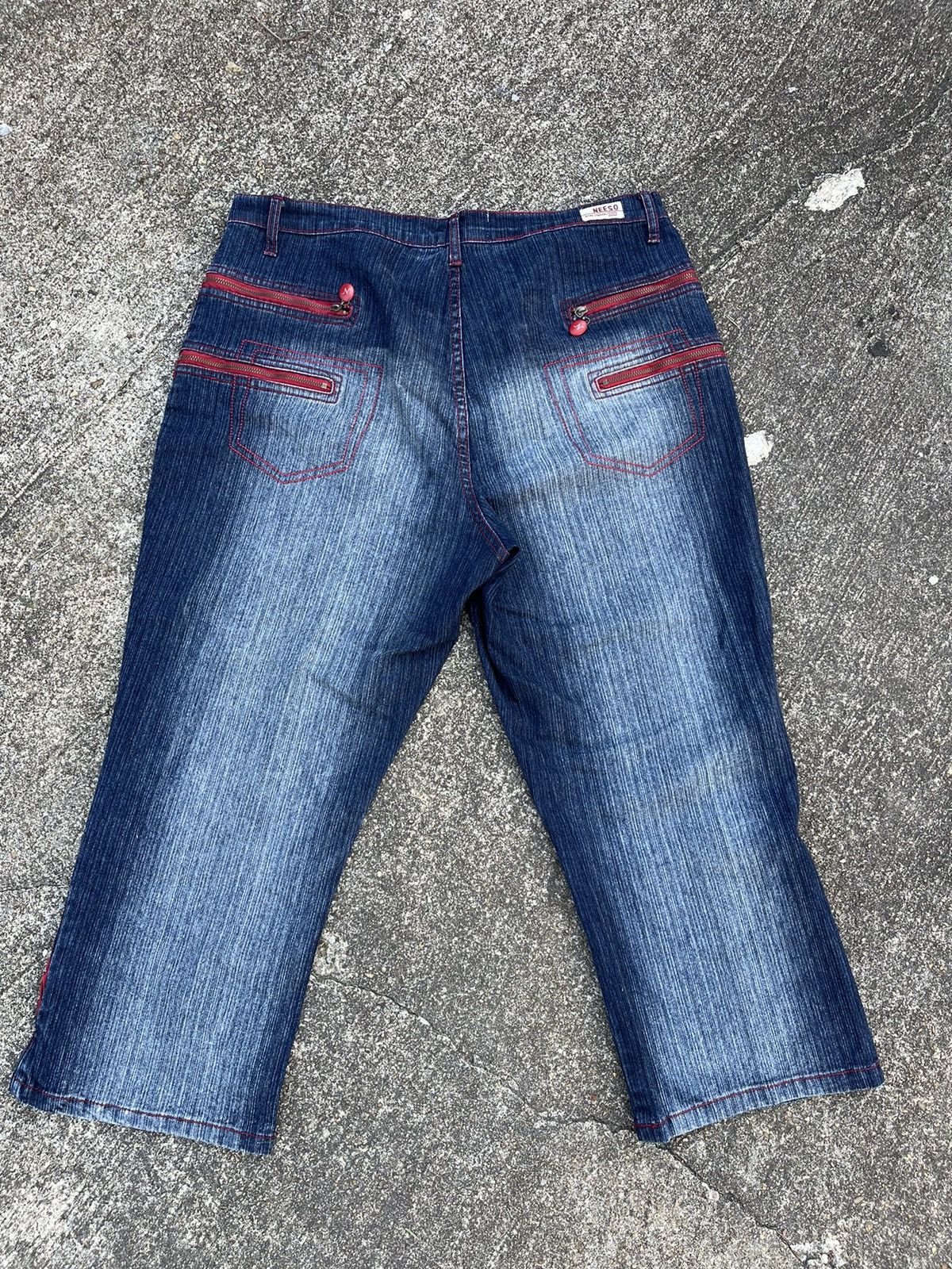 Vintage Neeso Zipper Denim Size US 34 / EU 50 - 4 Thumbnail