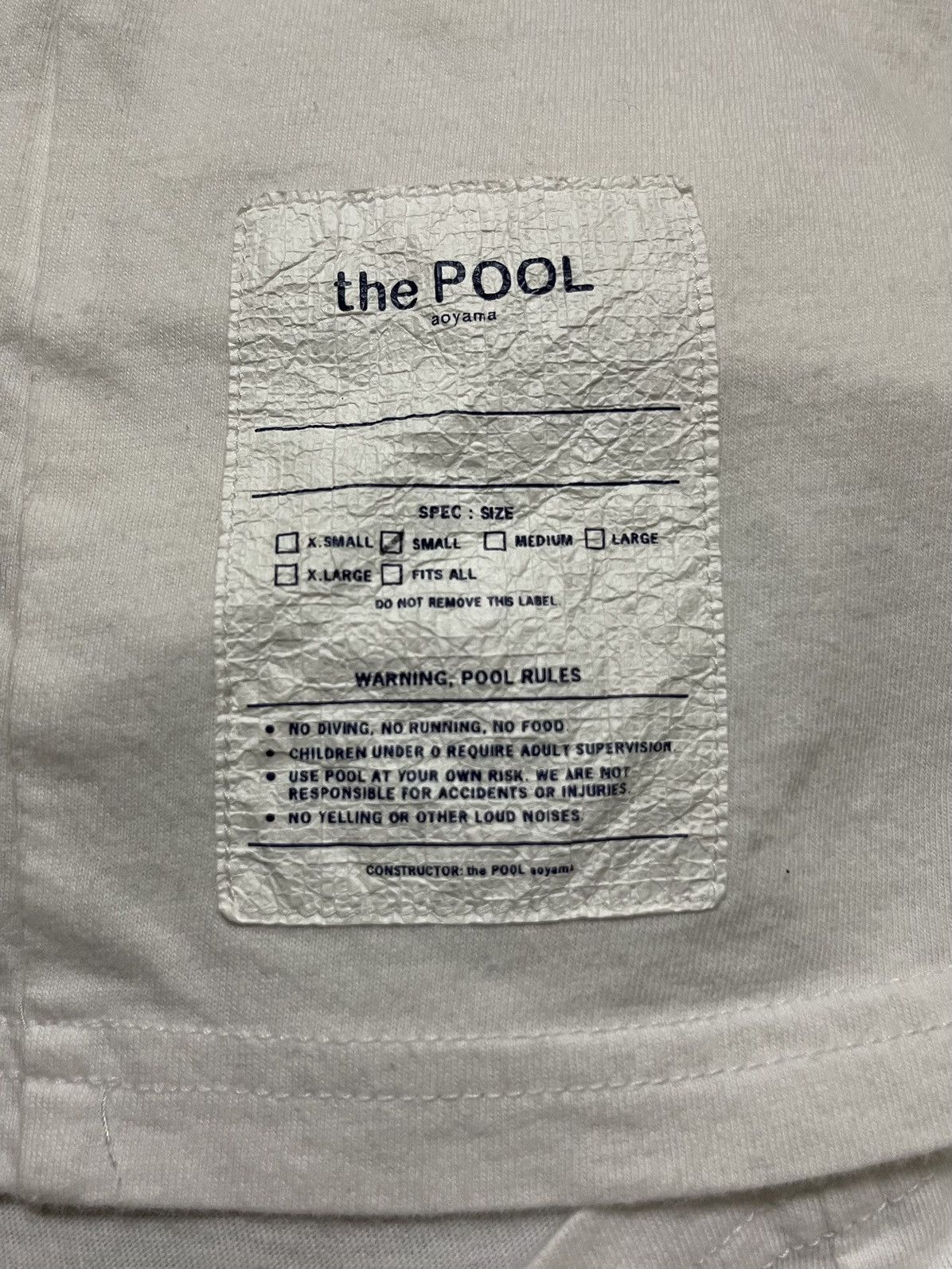 Hiroshi Fujiwara × Japanese Brand × the POOL aoyama The Pool Aoyama T Shirt Japan Size US S / EU 44-46 / 1 - 12 Thumbnail