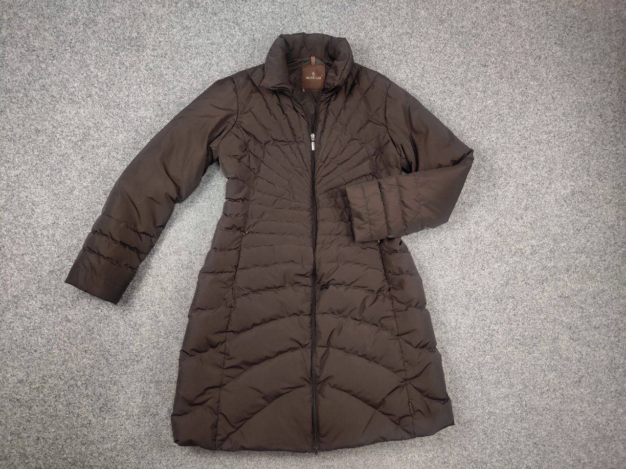 Moncler Vintage 90's Moncler authentic quilted Down Long Jacket Size XL / US 12-14 / IT 48-50 - 6 Thumbnail