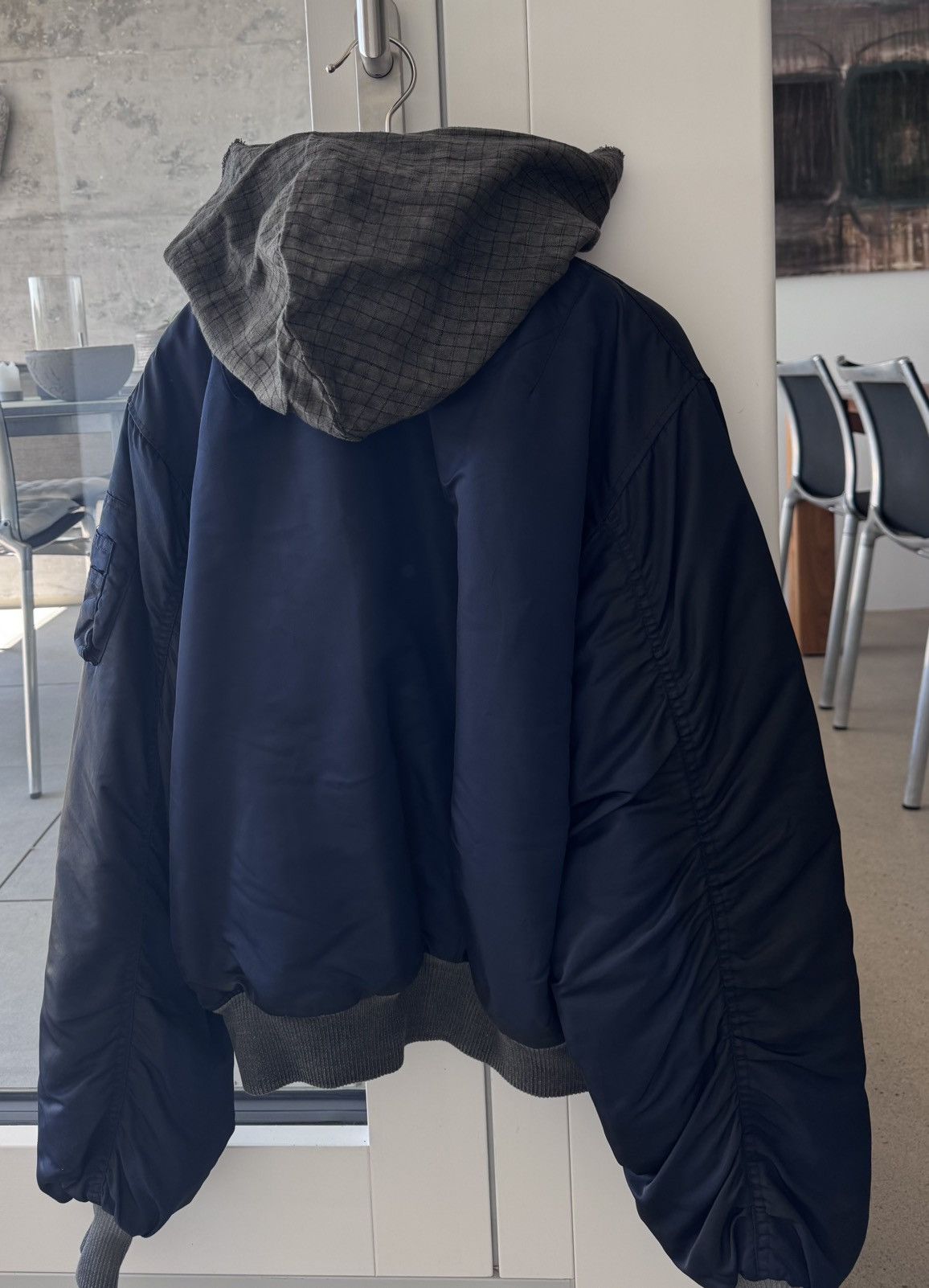 K-Two Studios K-Two Studios Ink Dyed Hooded Bomber V2 "navy" Size US M / EU 48-50 / 2 - 4 Thumbnail