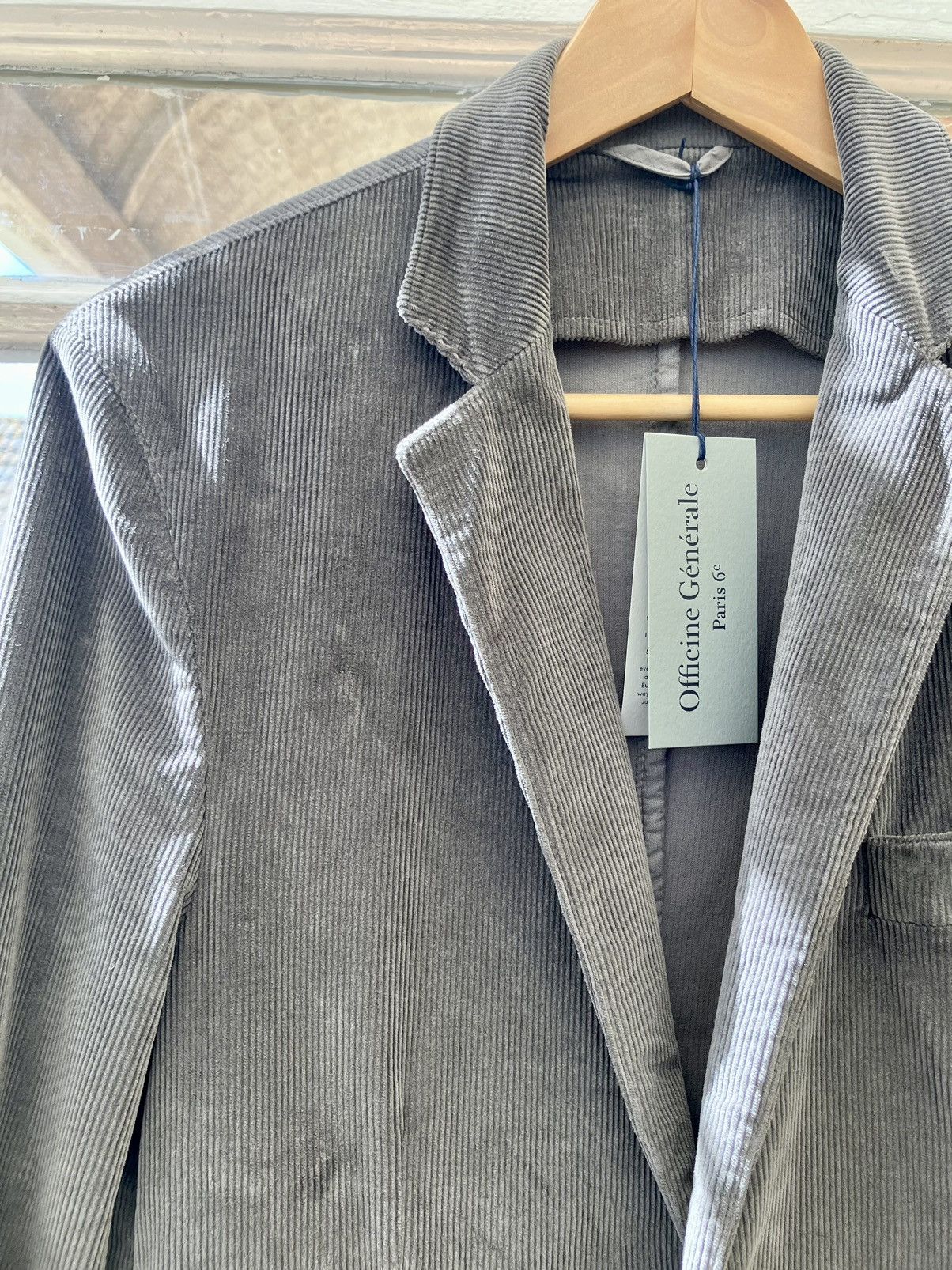 Officine Generale OFFICINE GENERALE Corduroy Blazer EU46 BRAND NEW RRP $540 Size 36R - 8 Thumbnail