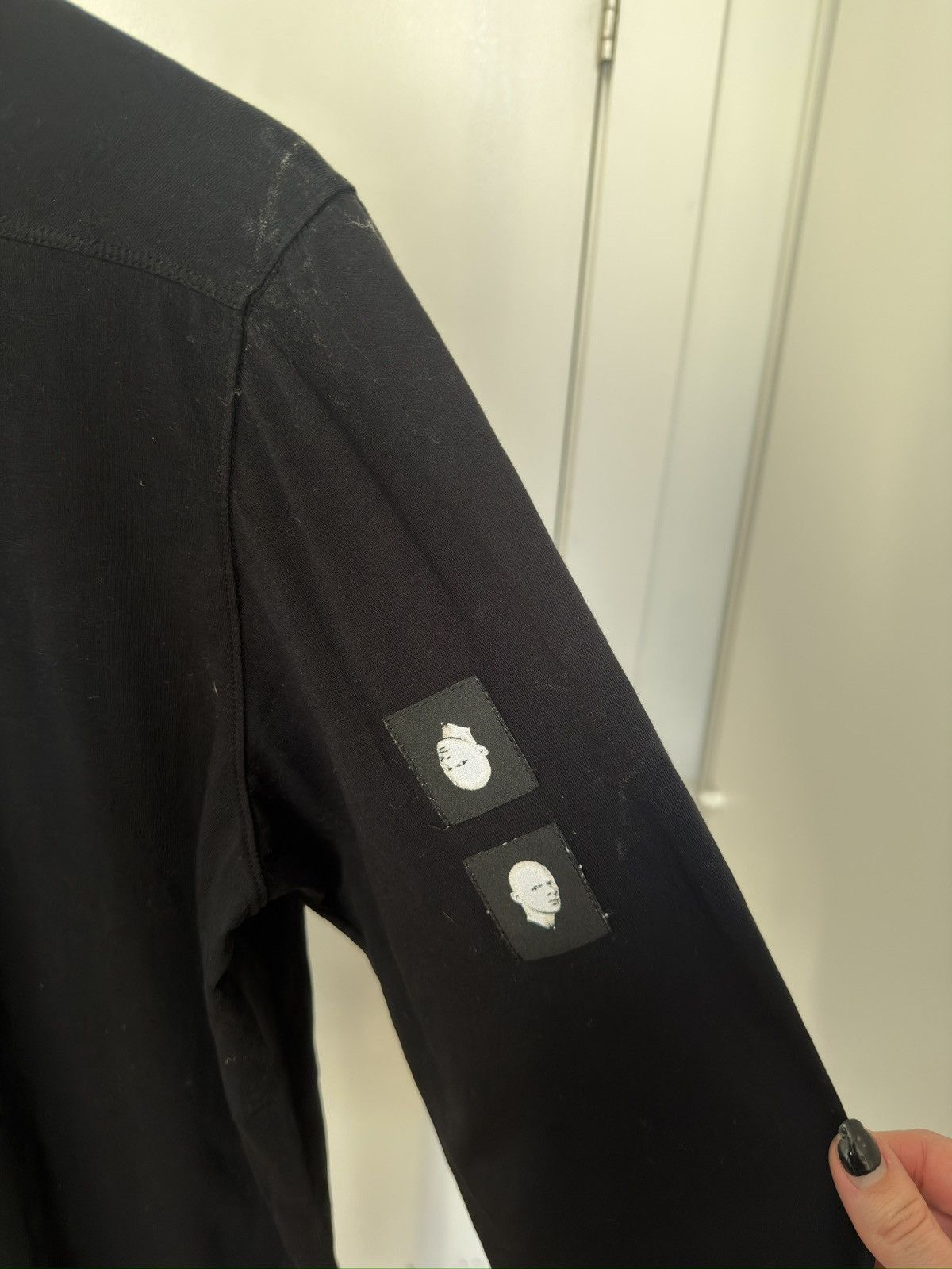 Rick Owens Drkshdw FW18 Patch Longsleeve Size US S / EU 44-46 / 1 - 4 Thumbnail