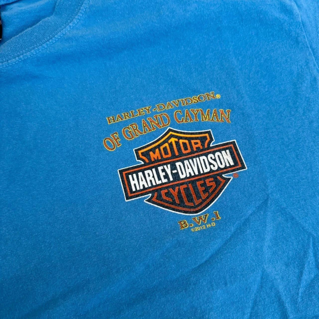 Harley Davidson Harley Davidson Motorsport T shirt Tee Blue Spellout Size US M / EU 48-50 / 2 - 6 Thumbnail