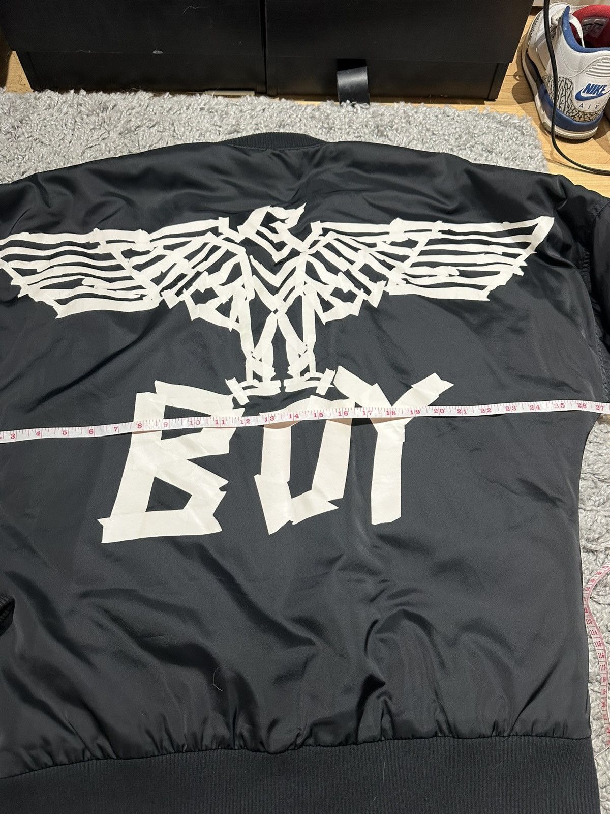 Boy London Bomber BOY LONDON BLACK JACKET SIZE L Size US L / EU 52-54 / 3 - 11 Thumbnail