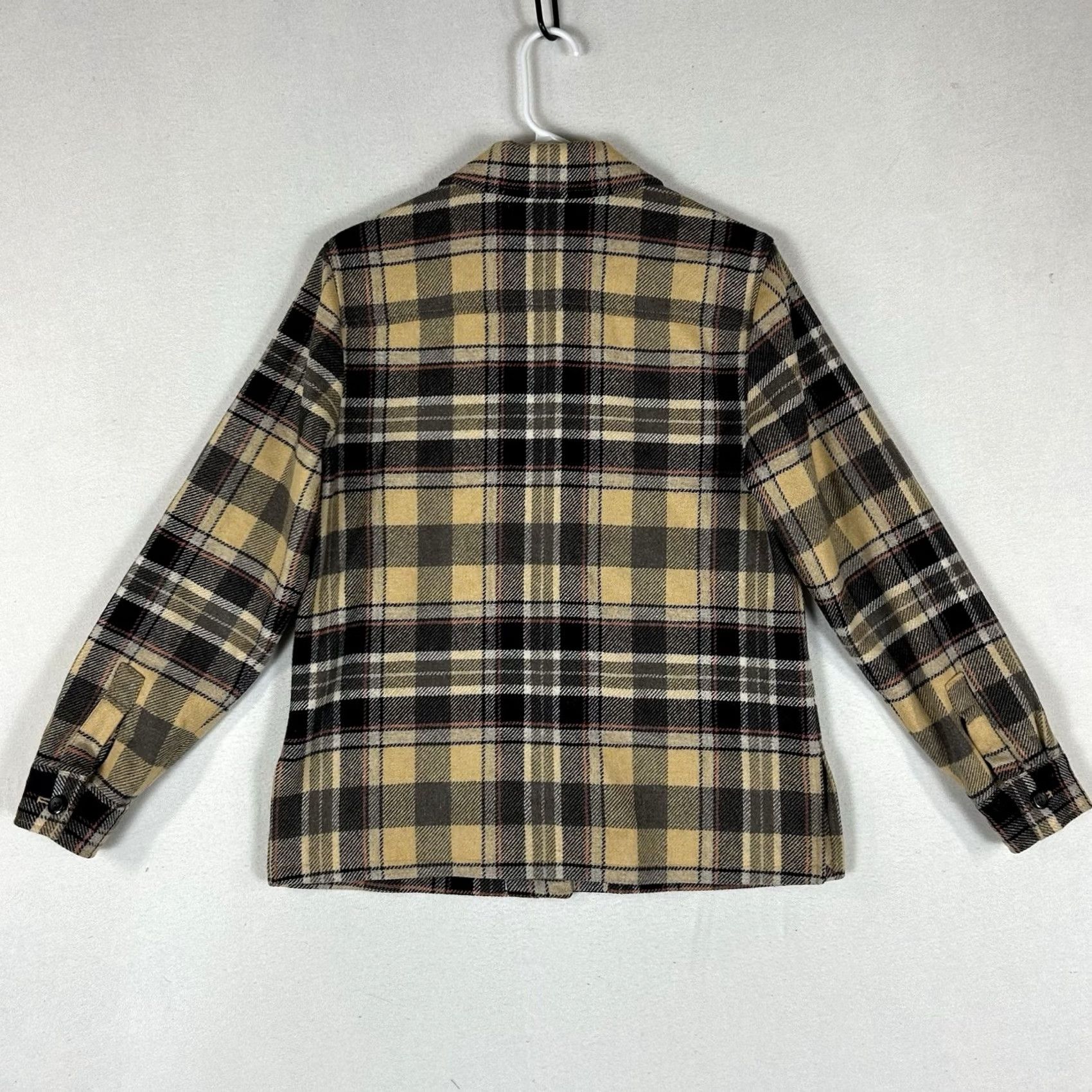 Pendleton Pendleton Jacket Blazer Women's Small Wool Plaid Button Up Vintage? No, Basic Jacket, Short, Long Sleeve, Lined, Wool Size S / US 4 / IT 40 - 7 Thumbnail