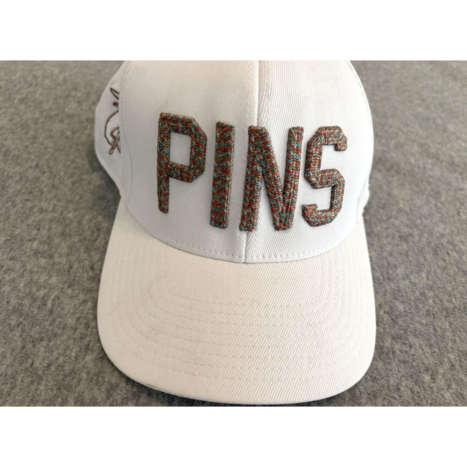 G/FORE G/FORE White Hat Cap Golf One Size Men Snapback Cap, Flexfit 110, Hats, White, Mens Size ONE SIZE - 4 Thumbnail