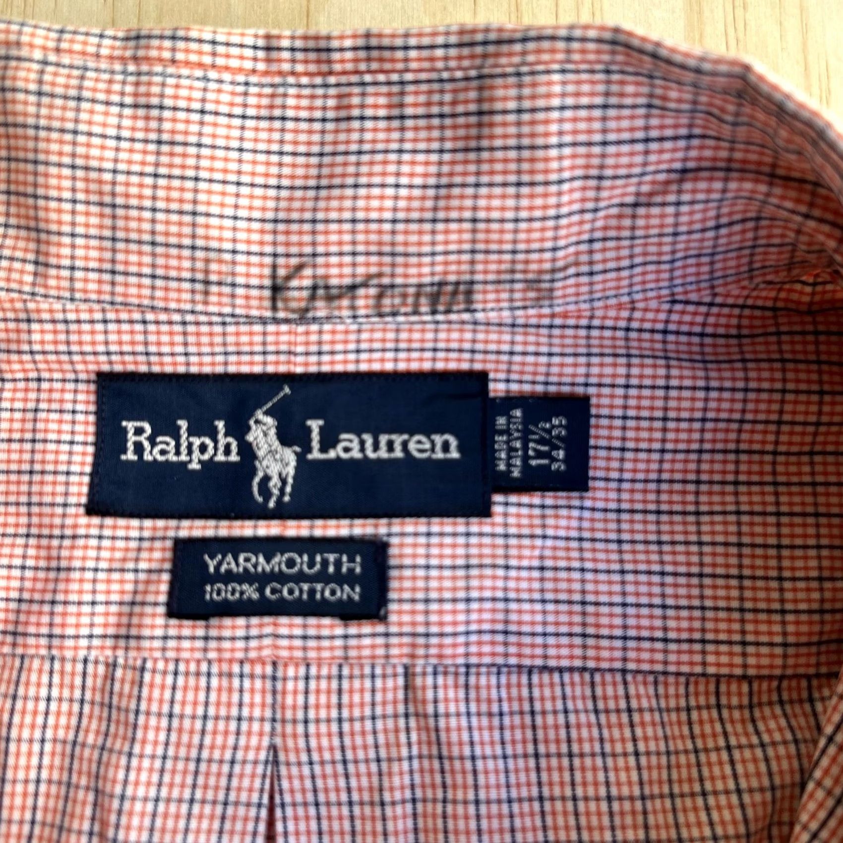 Ralph Lauren Ralph Lauren Yarmouth Shirt Mens XL Pink Check Long Sleeve Button Down Pony Logo Size US XL / EU 56 / 4 - 3 Thumbnail