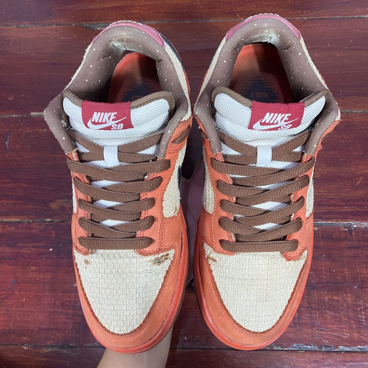 Nike SB Dunk Low Un Hemp 2009 Size US 8 / EU 41 - 13 Thumbnail