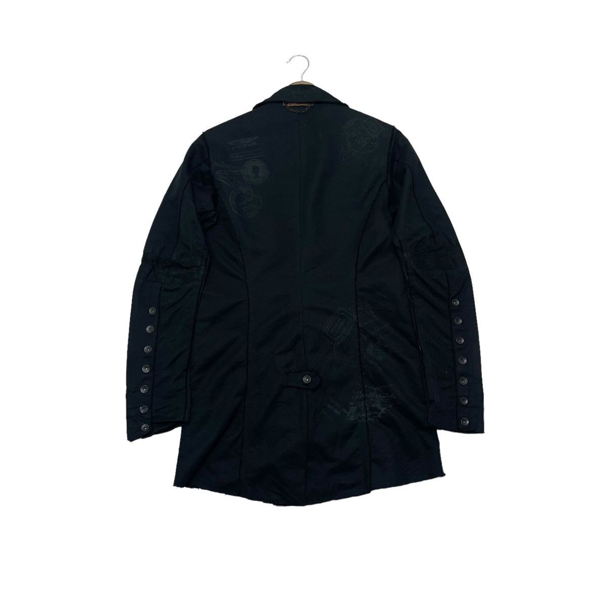 14th Addiction 🔥14 Addiction Immigration Boarder Past Sheep Skin Jacket Size US S / EU 44-46 / 1 - 2 Thumbnail