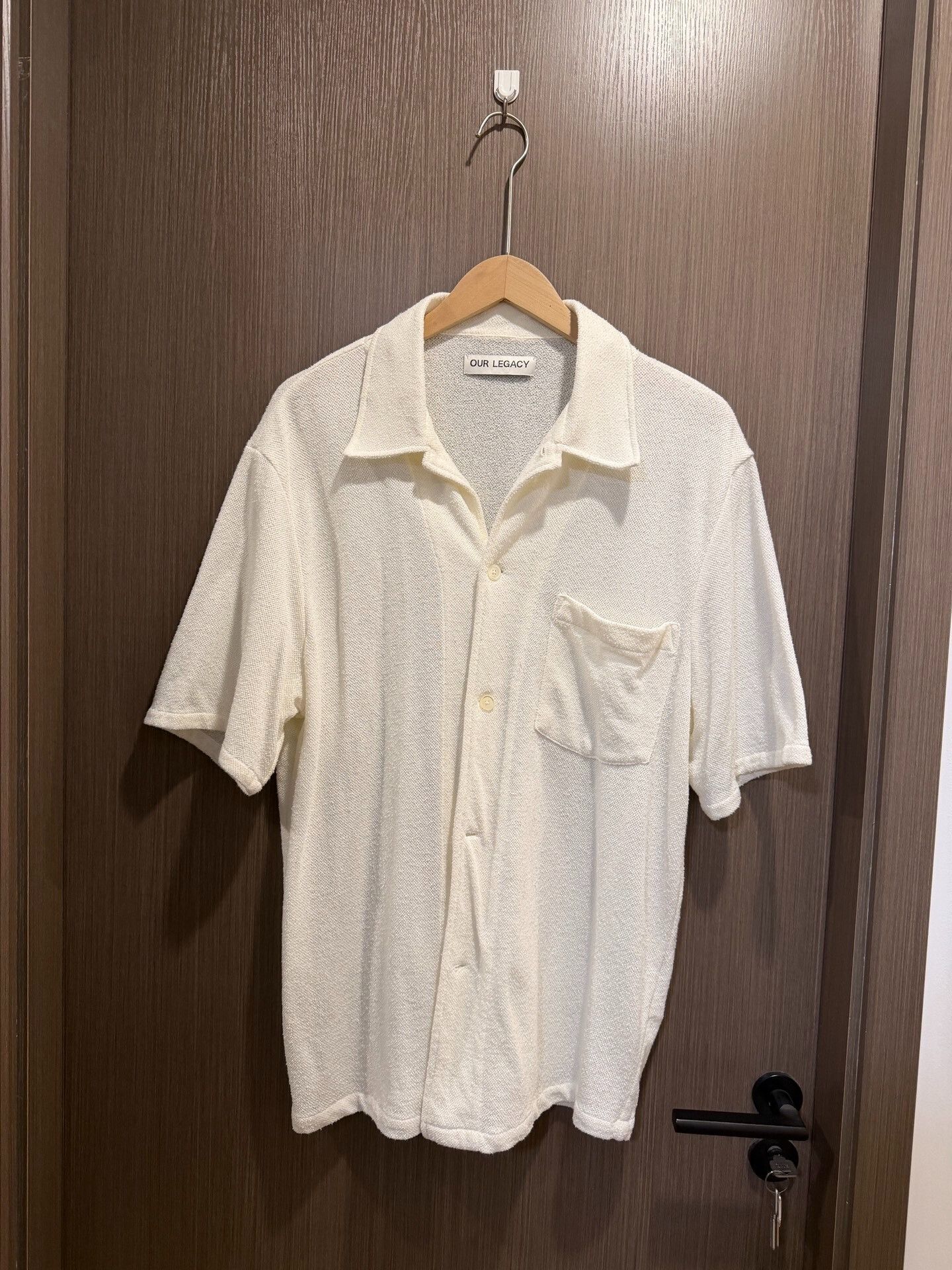 Our Legacy Our Legacy Terry Short-Sleeve Shirt Size US M / EU 48-50 / 2 - 1 Thumbnail
