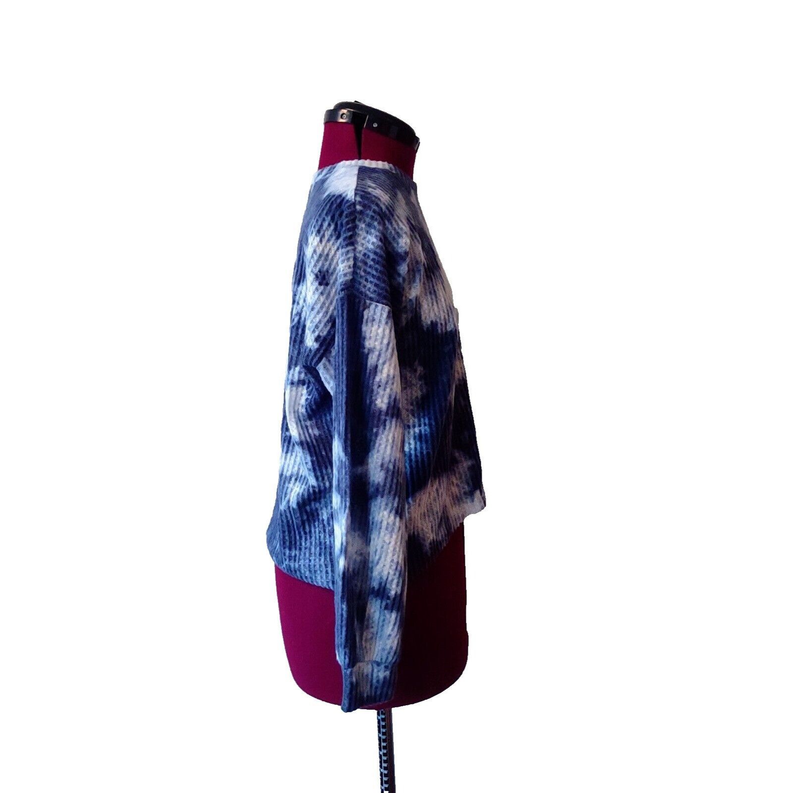 Other ABOUND Top Multicolor Women Waffle Weave Raw Hem Size Small Size S / US 4 / IT 40 - 2 Thumbnail