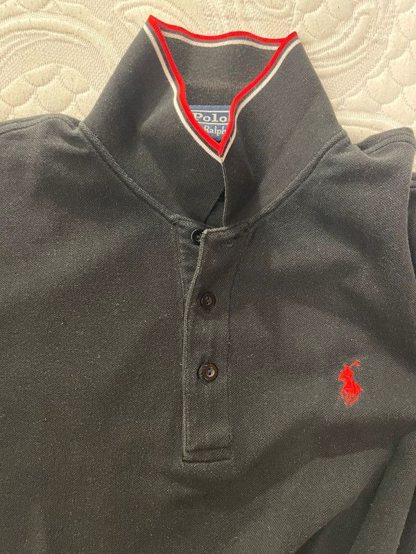 Polo Ralph Lauren Navy blue polo shirt with red details Polo Ralph Lauren Size US M / EU 48-50 / 2 - 4 Thumbnail
