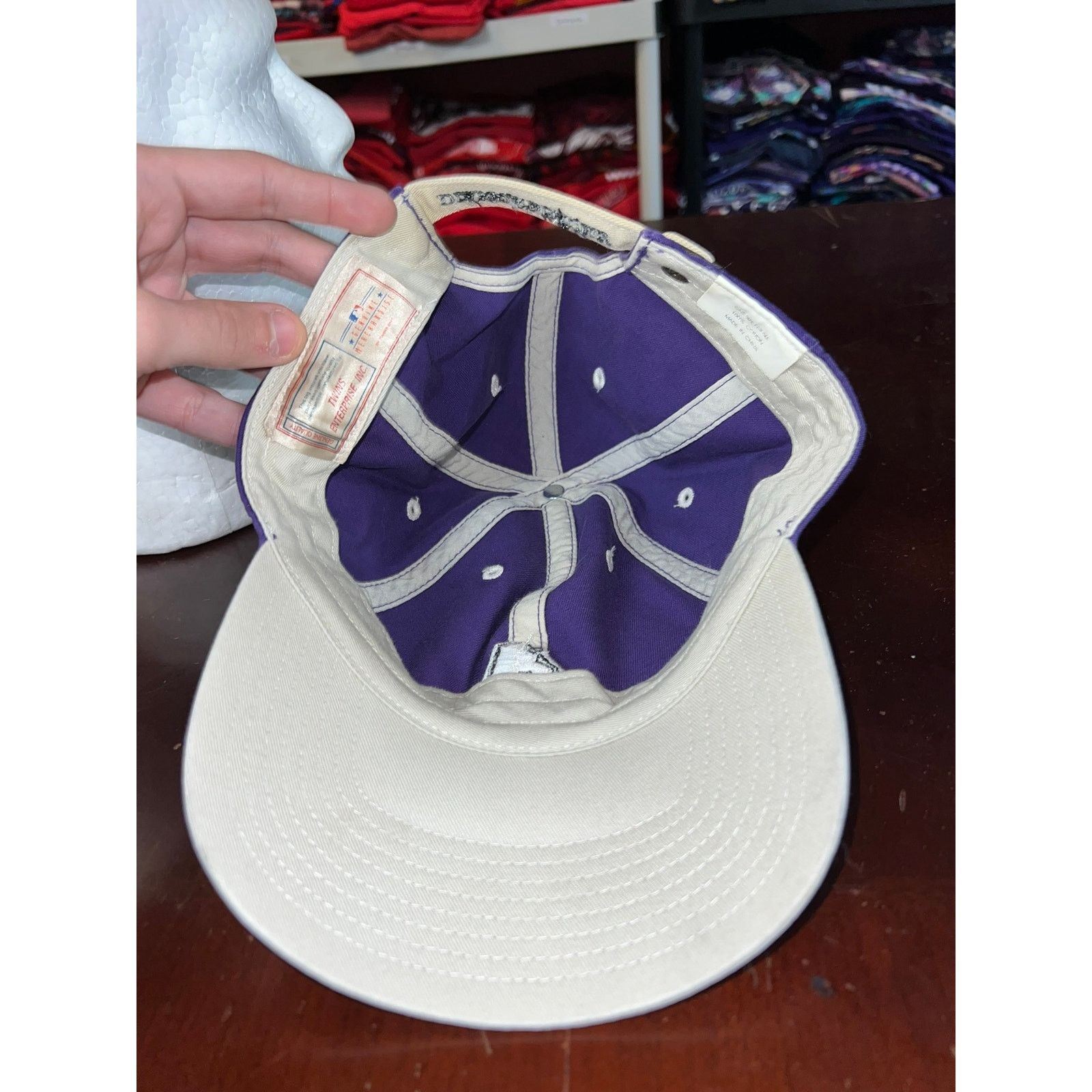 MLB Arizona Diamondbacks Hat MLB baseball Purple Cap Headwear Size ONE SIZE - 6 Thumbnail