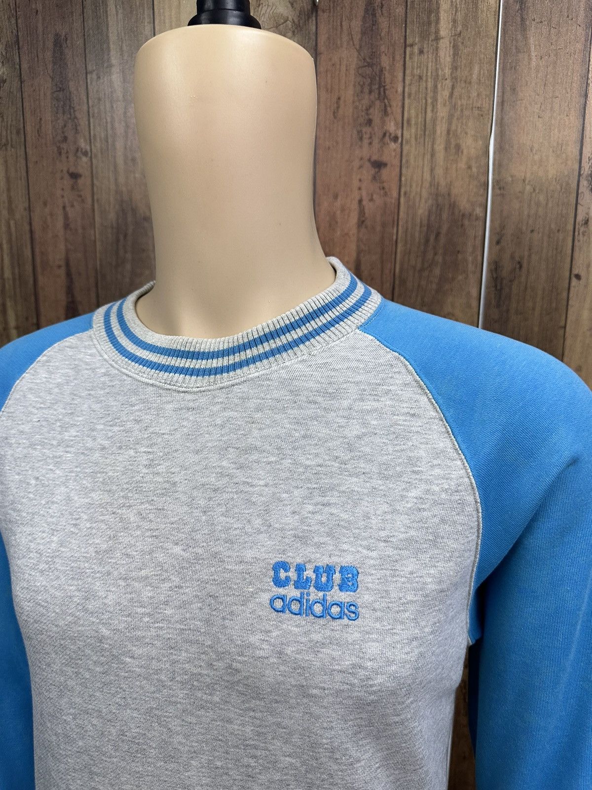 Adidas Vintage 80s Adidas Club Crewneck Z45 Size US M / EU 48-50 / 2 - 2 Thumbnail
