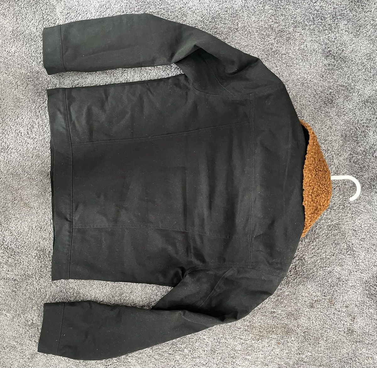 7 For All Mankind 7 for all mankind, black denim sherpa collar Size US S / EU 44-46 / 1 - 4 Thumbnail