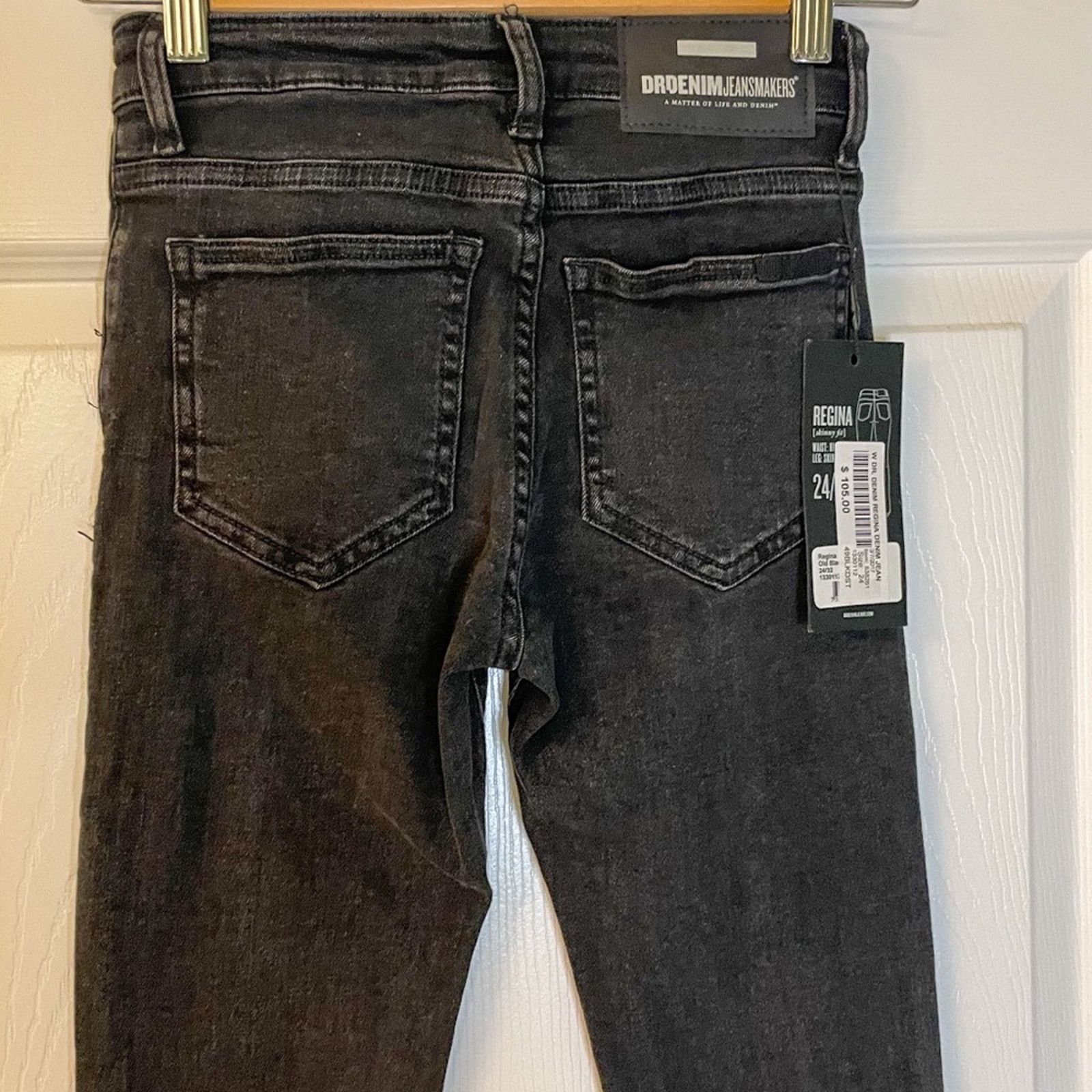 Dr. Denim Dr. Denim Distressed Skinny Jean, NWT, Size 24, MSRP $105 Size 25" / US 0 / IT 36 - 9 Thumbnail