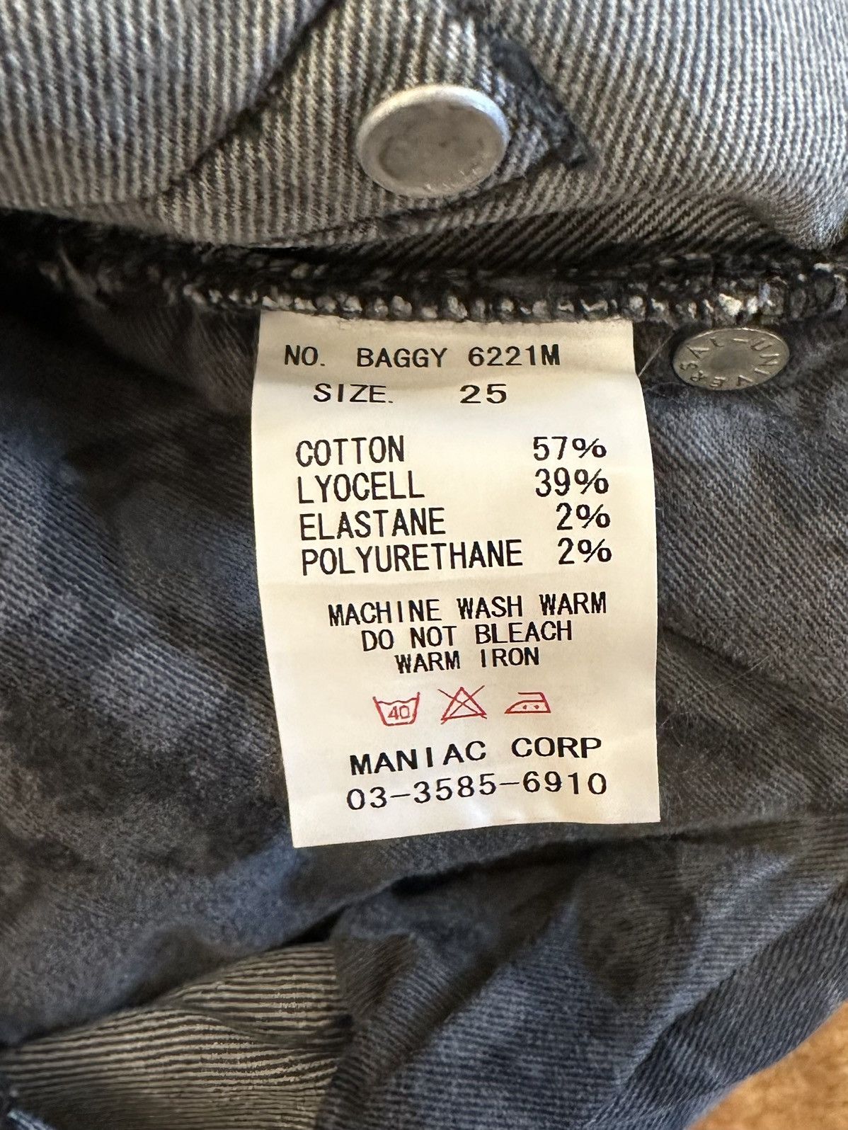 If Six Was Nine LGB Bell Bottom Baggy Cut Jeans Size US 29 - 7 Thumbnail