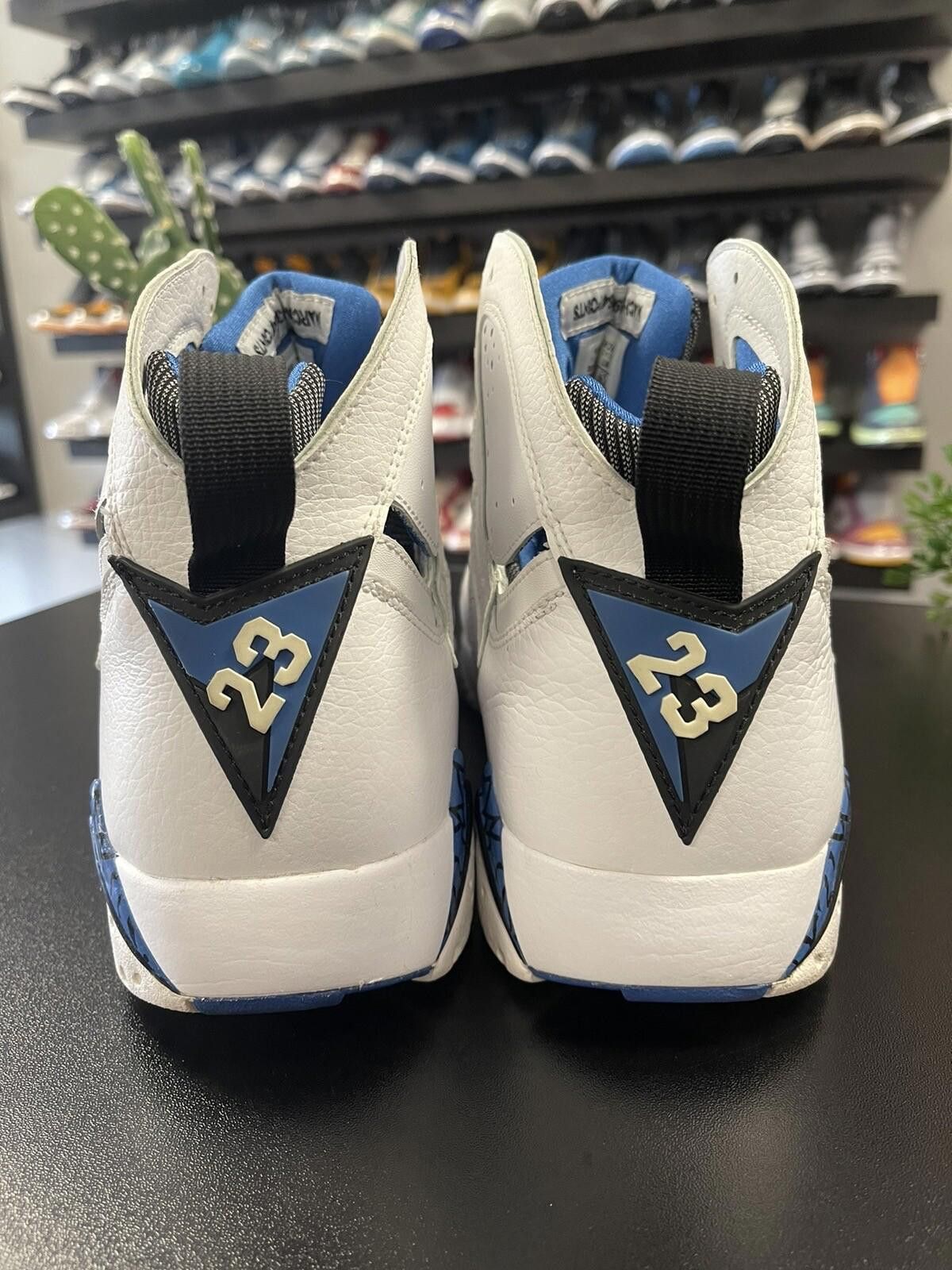Jordan Brand Size 10.5 - Jordan 7 Retro DMP Orlando Magic White/Blue 2009 Size US 10.5 / EU 43-44 - 4 Thumbnail