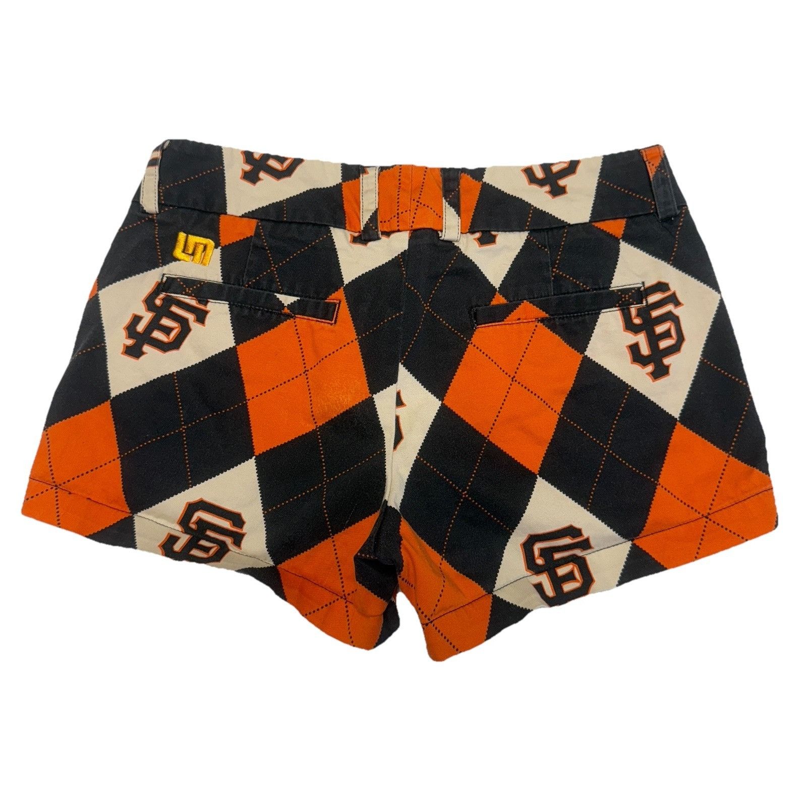 Other Loudmouth Golf Shorts Womens Size 0 (27in) San Francisco Gia Size 27" / US 4 / IT 40 - 1 Thumbnail
