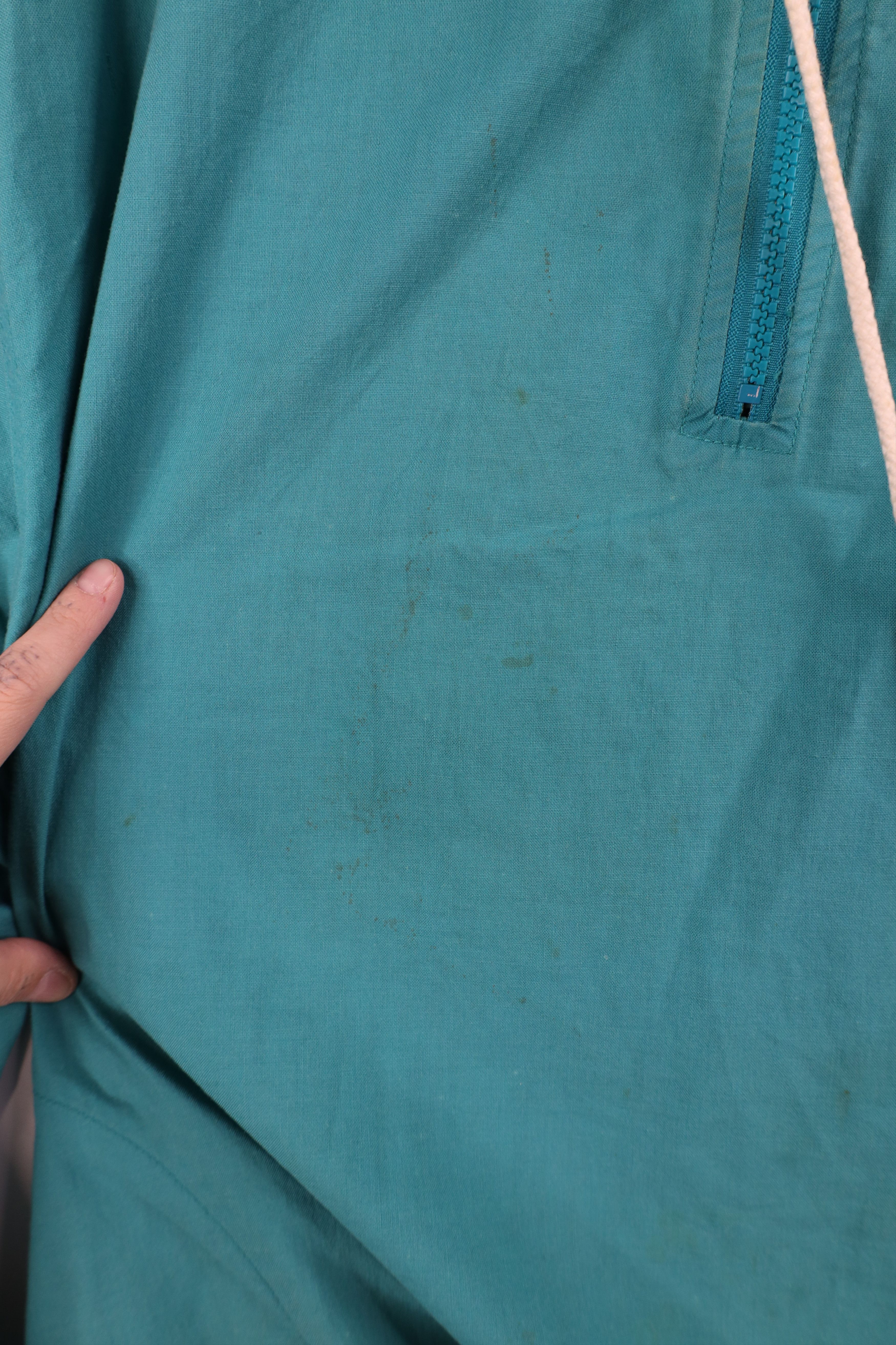 Eddie Bauer Vintage 90s Eddie Bauer Half Zip Pullover Jacket Teal Size US L / EU 52-54 / 3 - 9 Thumbnail
